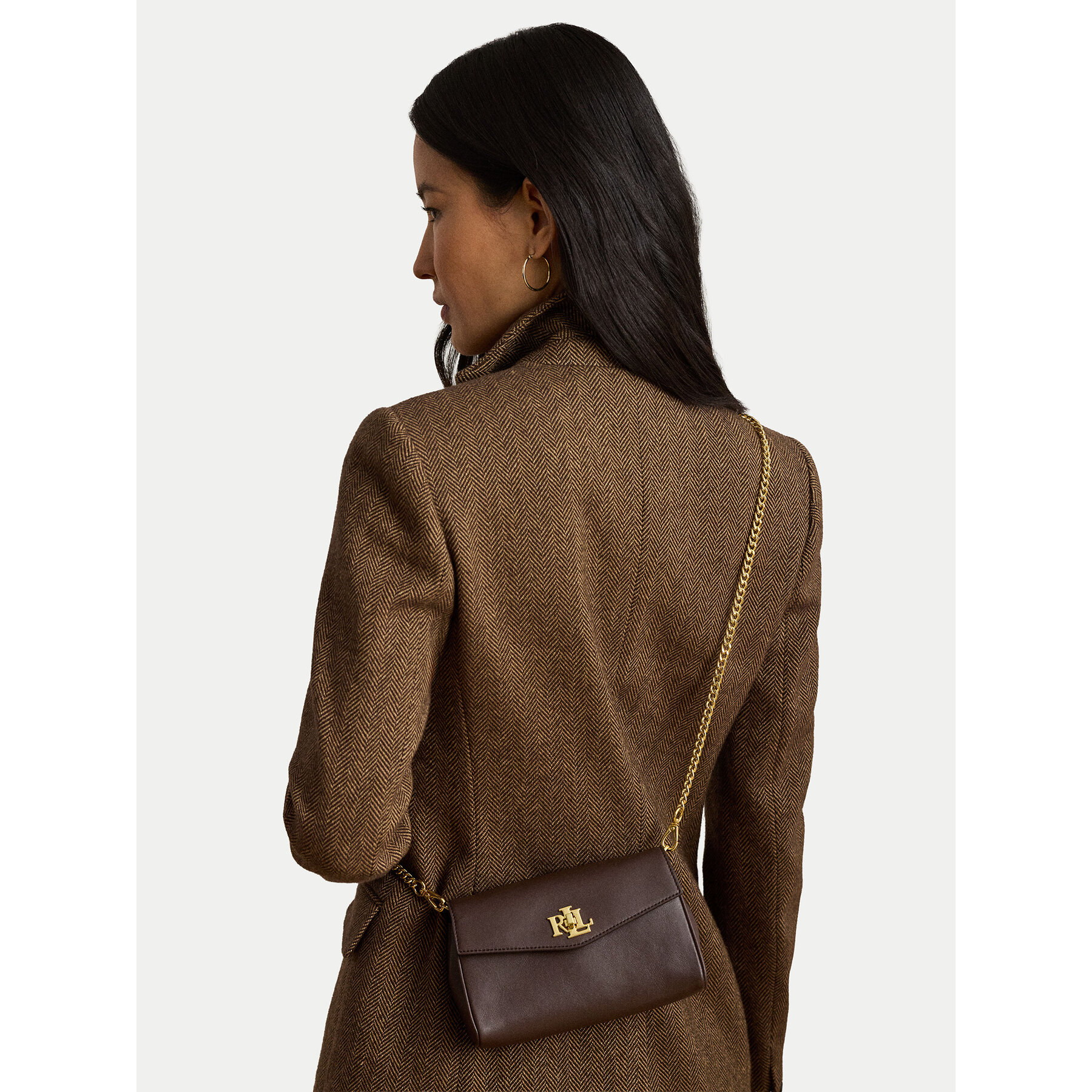 LAUREN RALPH LAUREN Torebka 432P11743006 Brązowy ciemny