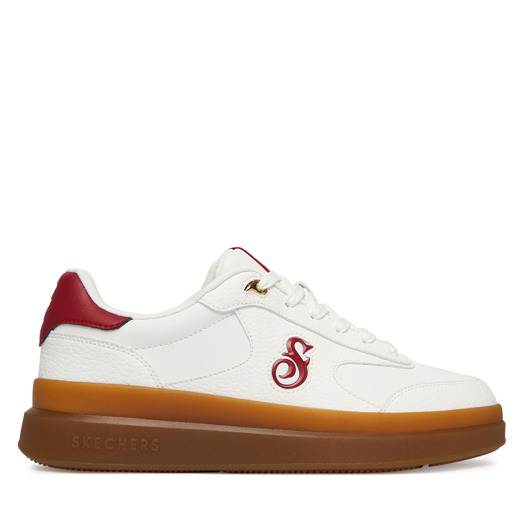 Skechers Sneakersy Snoop Dogg Courtside Urban 251200/WRD Biały