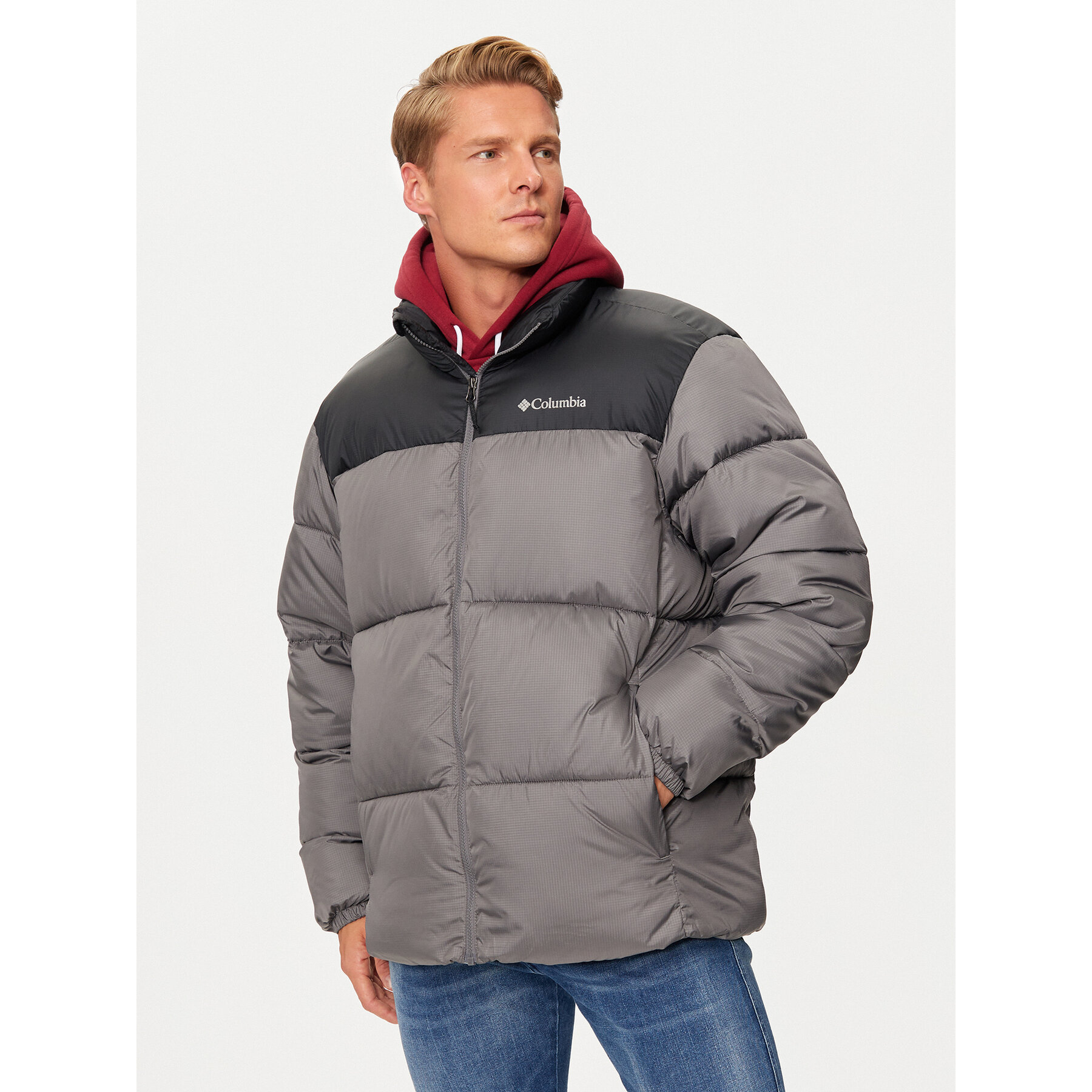 Columbia Kurtka zimowa Puffect™ III 2086861 Szary Regular Fit