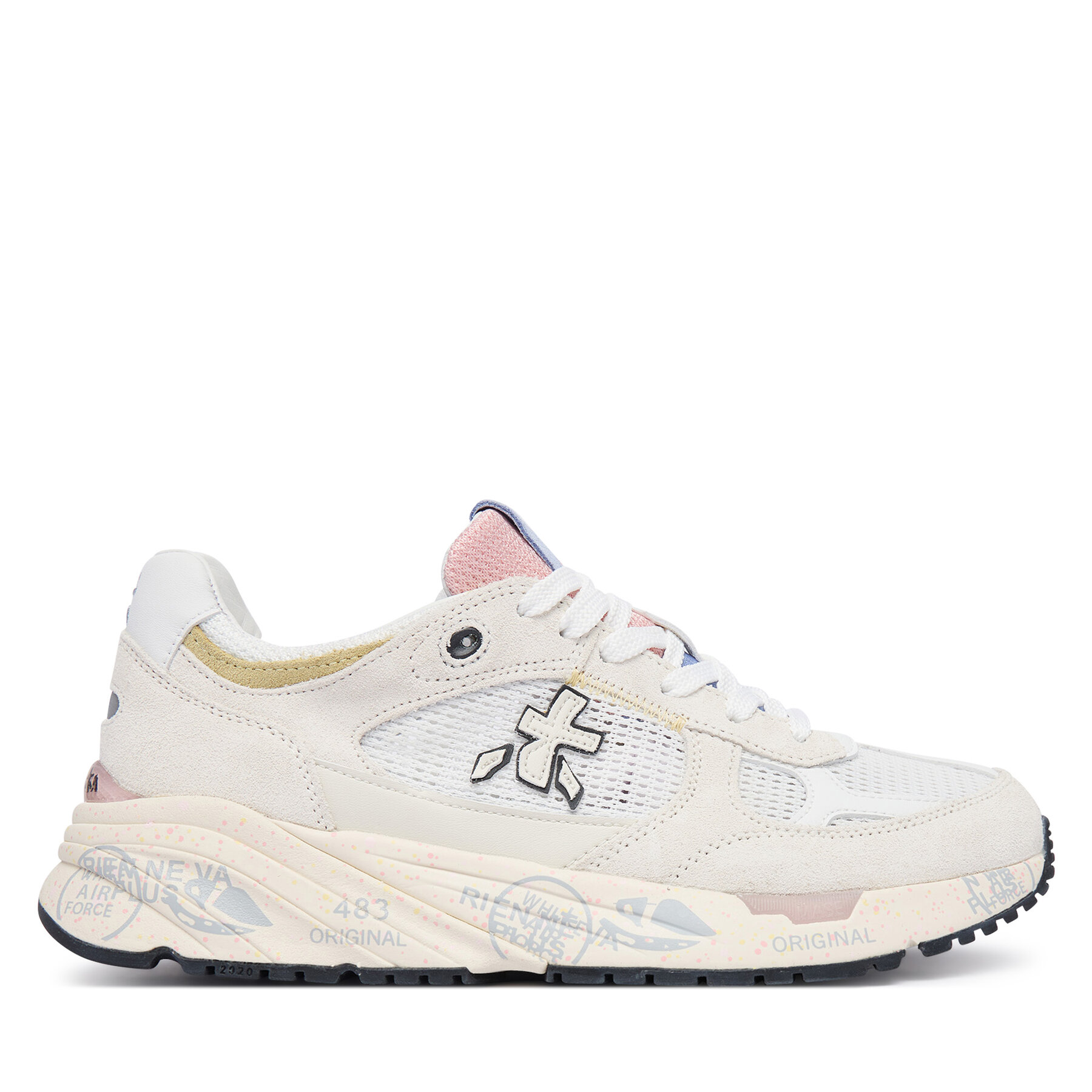 Premiata Sneakersy Mased Var 8206 Kremowy