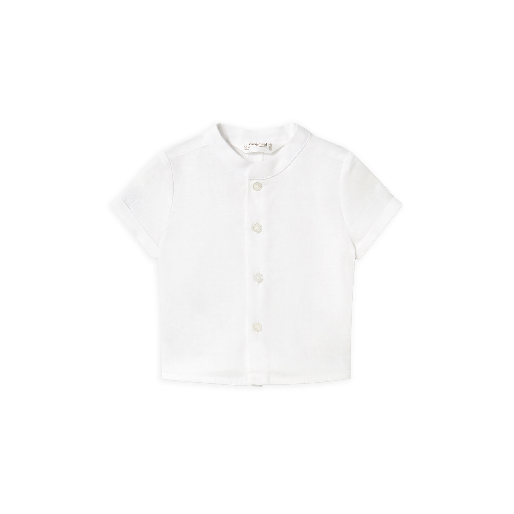 Mayoral Koszula 1101 Biały Regular Fit