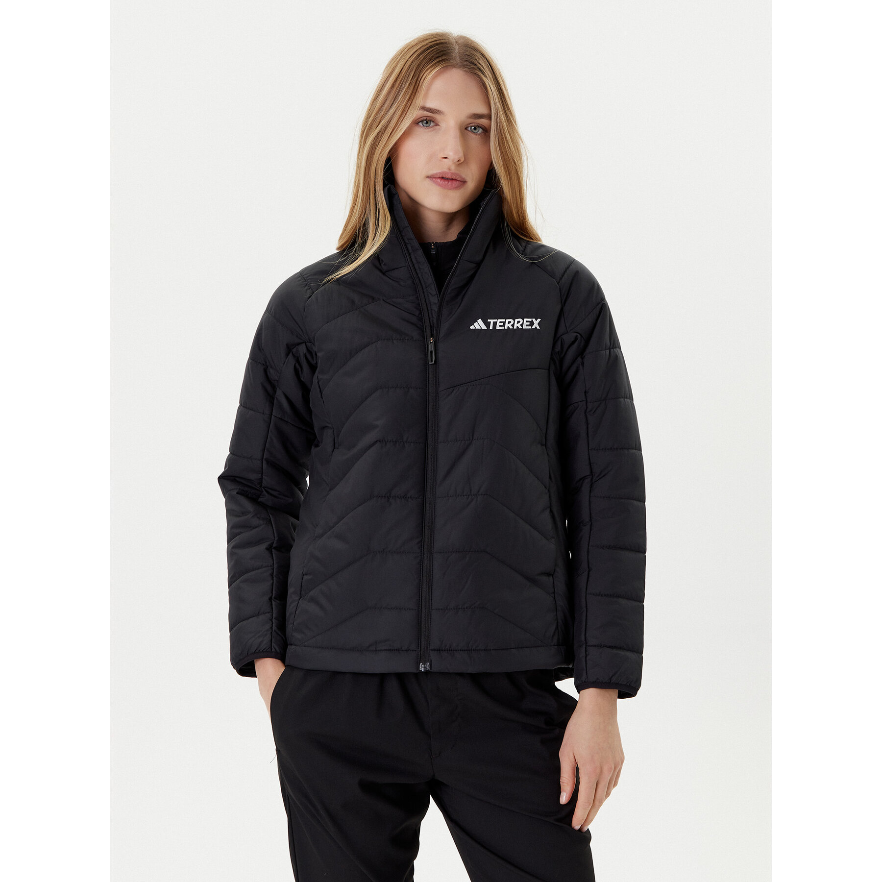 adidas Kurtka zimowa Terrex Multi IM7671 Czarny Regular Fit