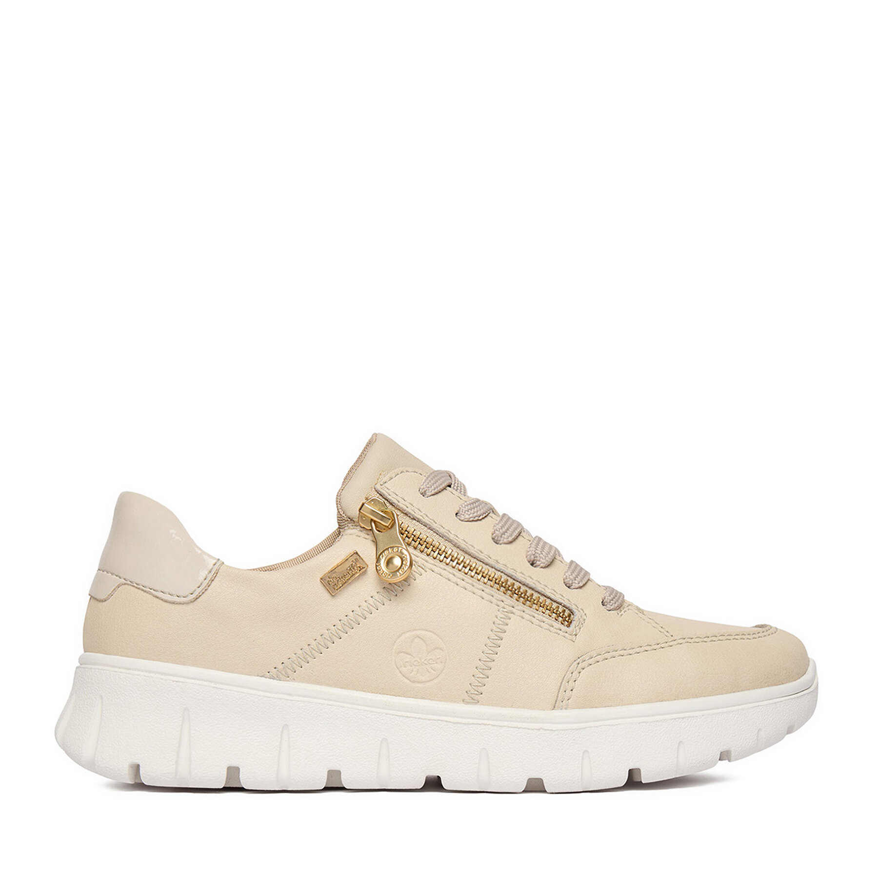 Rieker Sneakersy N1301-60 Beżowy