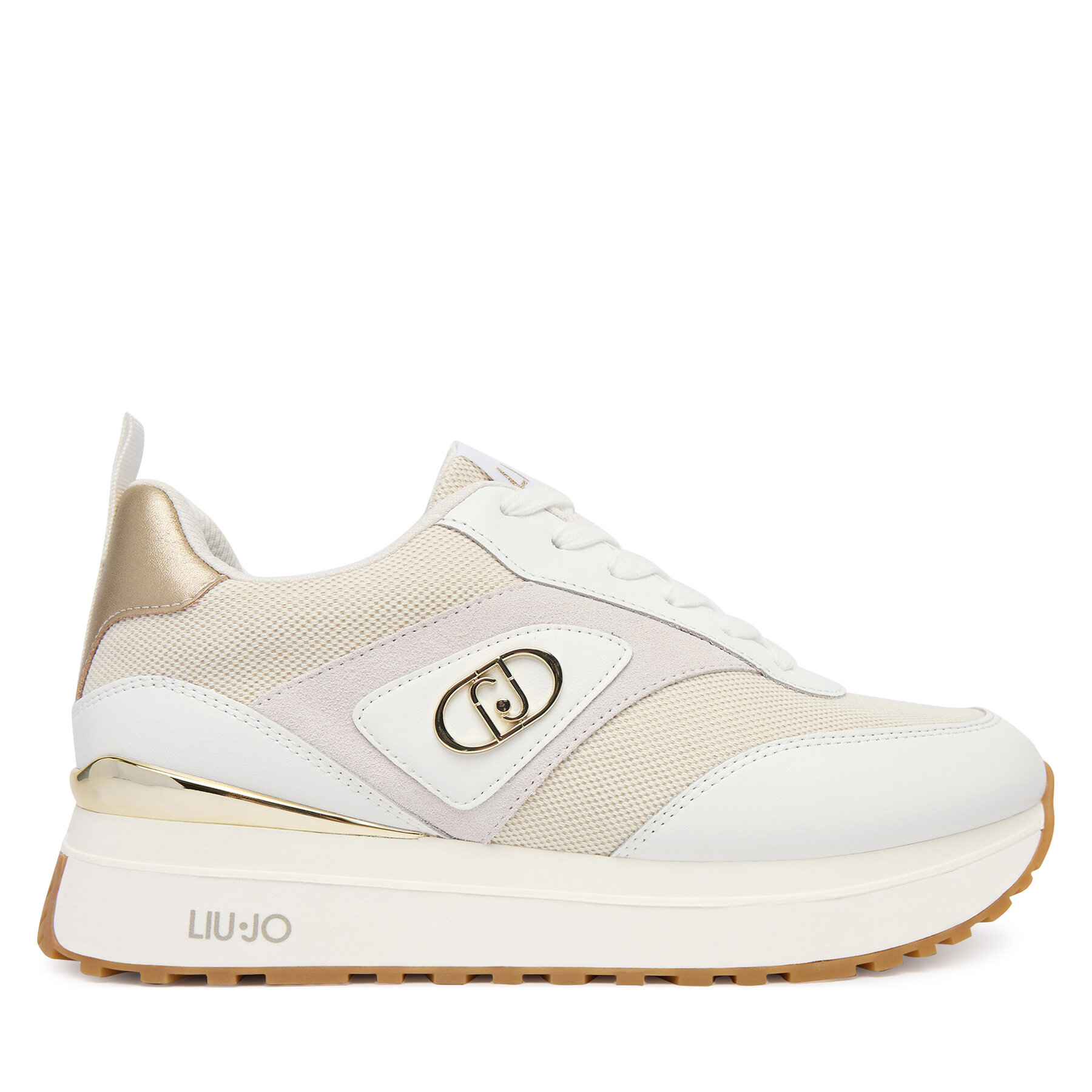 Liu Jo Sneakersy Wonder 97 Bis BA6005 PX806 Biały