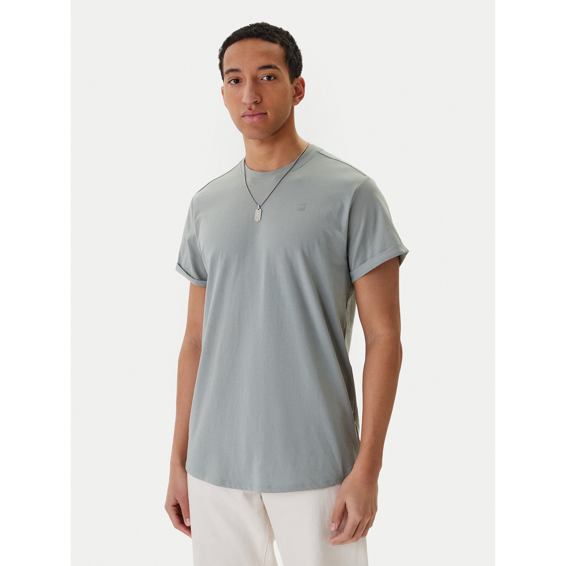 G-Star Raw T-Shirt Lash D16396-B353 Zielony Regular Fit