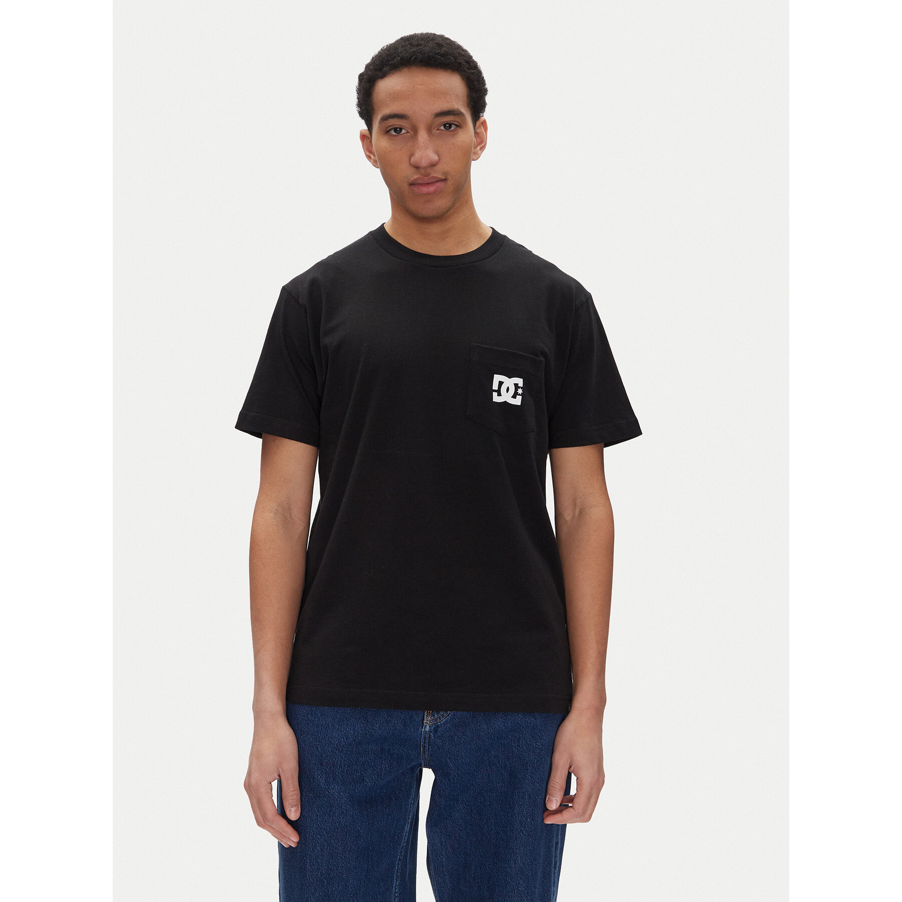 DC Shoes T-Shirt ADYZT05377 Czarny Heritage Fit