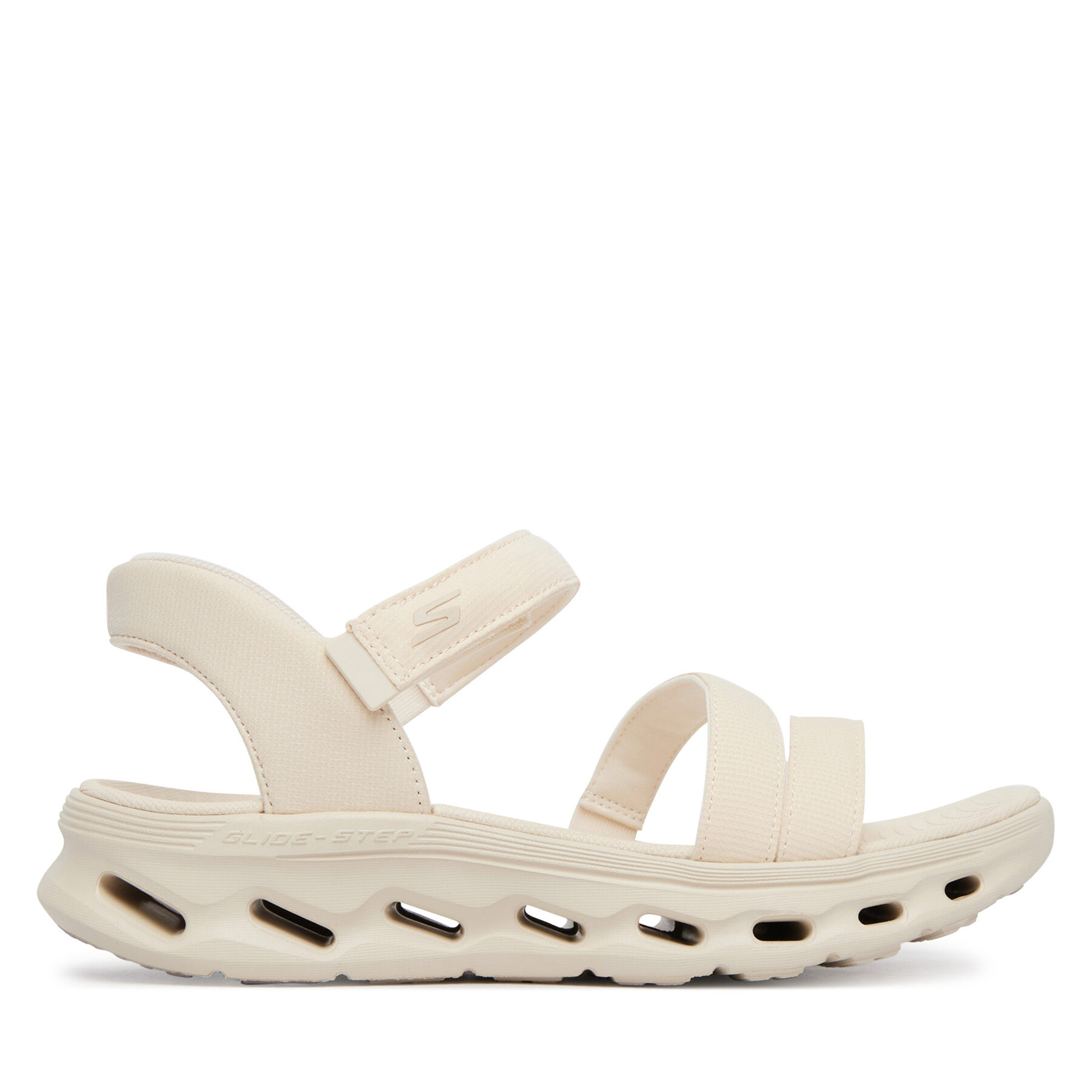 Skechers Sandały Go Walk Glide-Step 2.0 Sandal 141269/NAT Beżowy