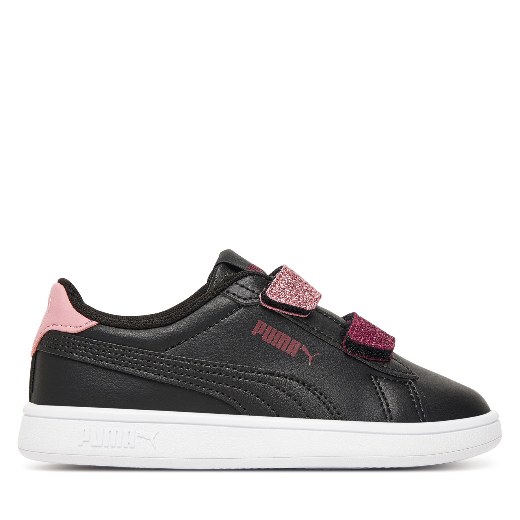 Puma Sneakersy Smash 3.0 L Glitter Velcro V Ps 395609 07 Czarny