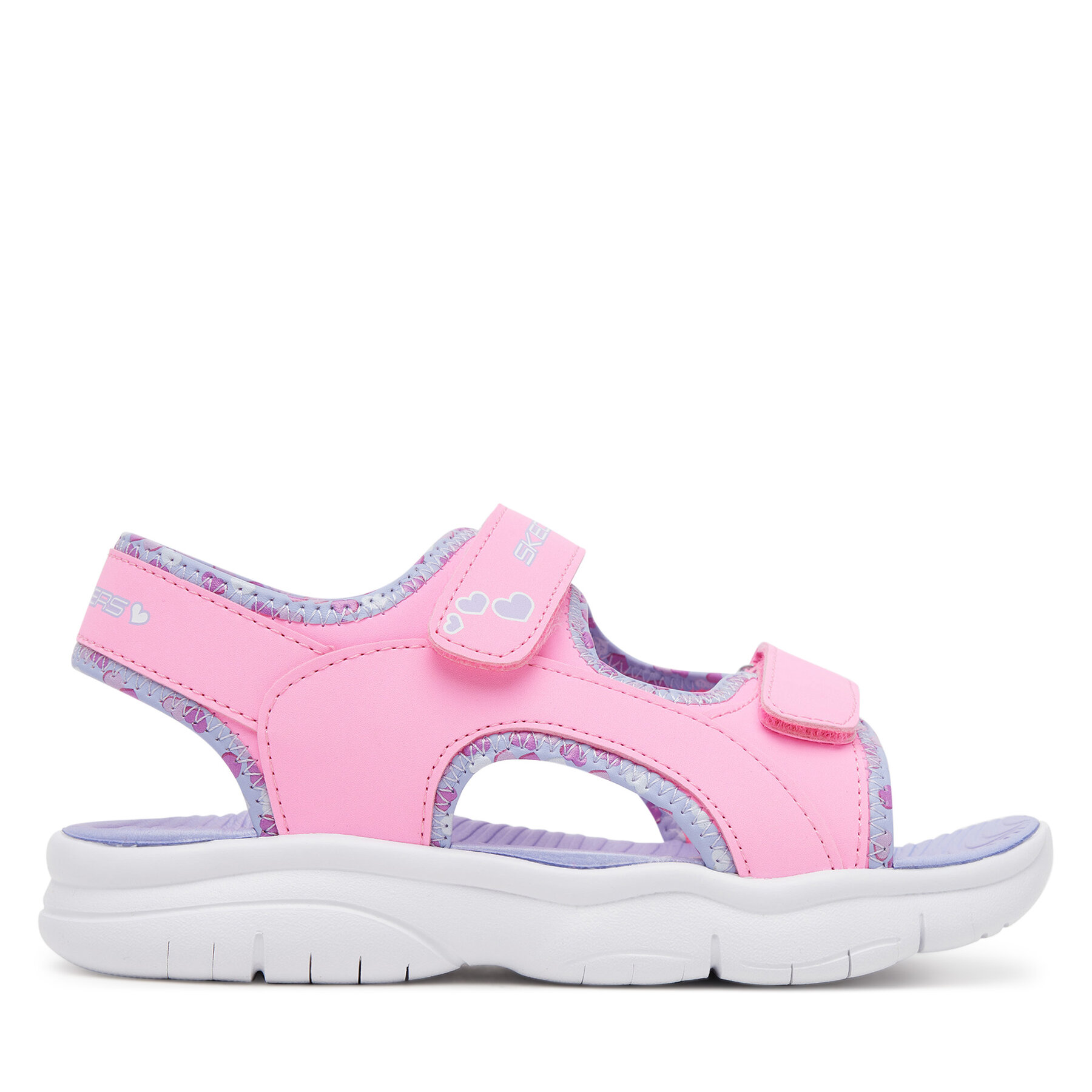 Skechers Sandały Flex Splash-Heart Galore 303049L/HPLV Różowy