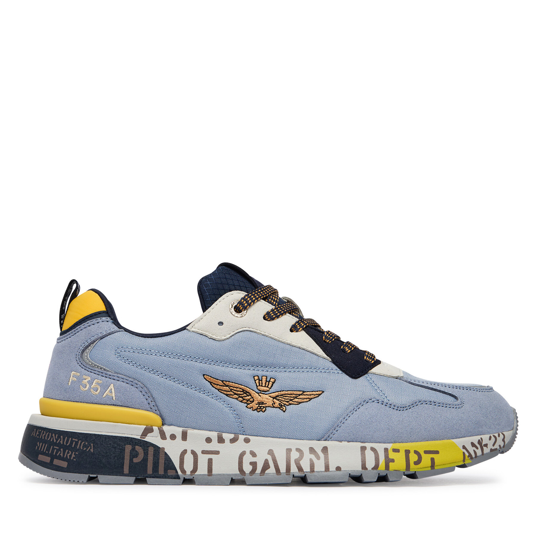 Aeronautica Militare Sneakersy 261SC0276UCT04327 Niebieski