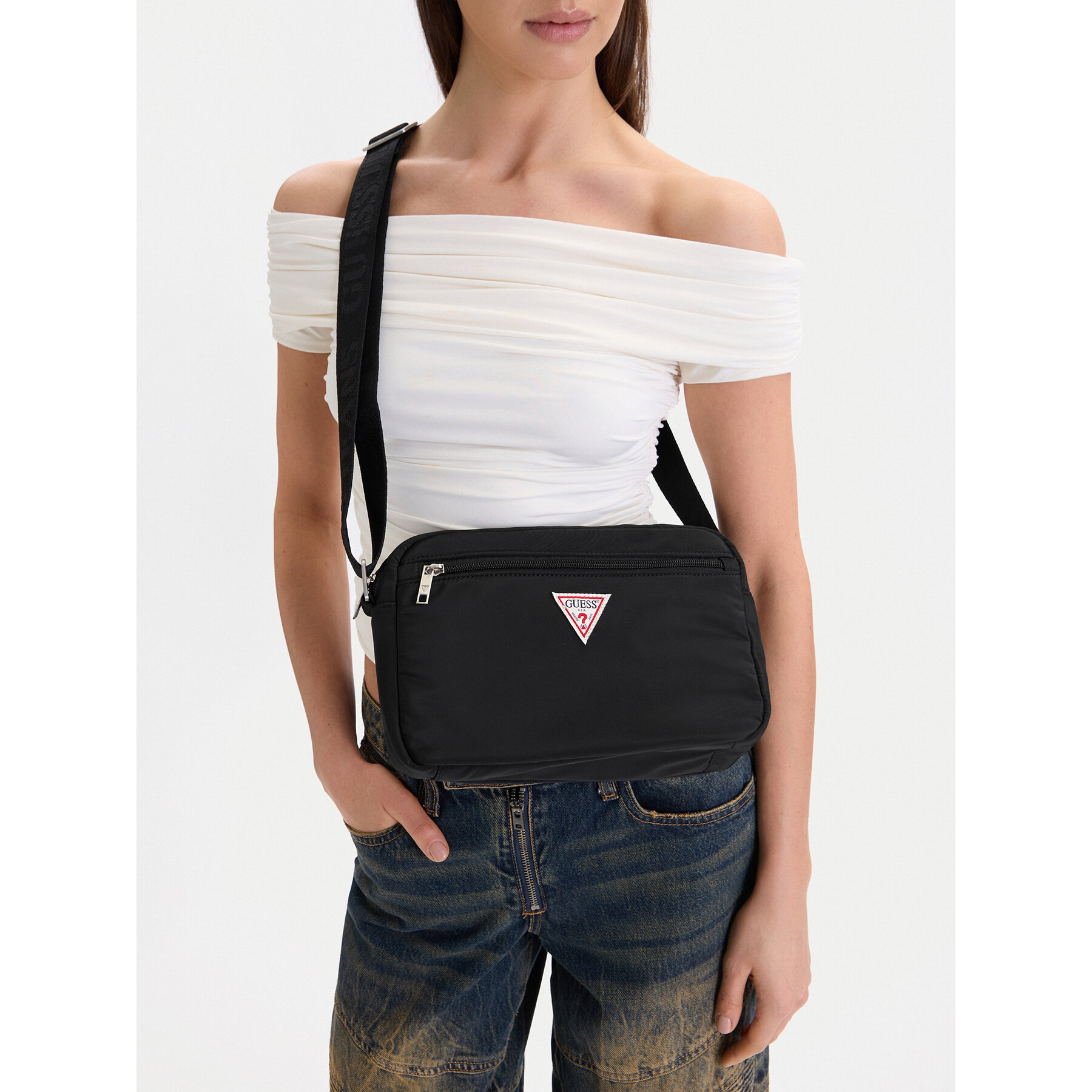 Guess Jeans Torebka CWBEO-GUESS-XC-001-09 Czarny