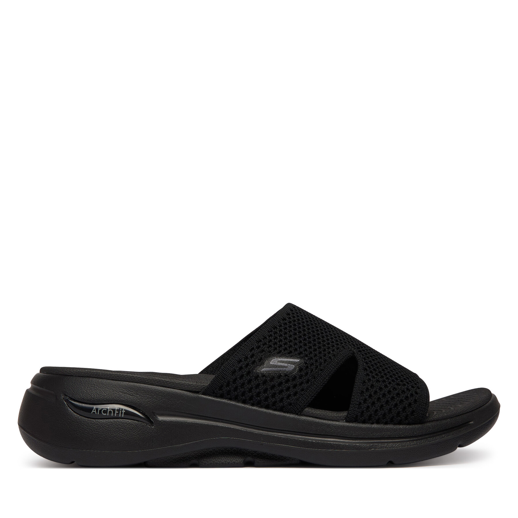 Skechers Klapki Go Walk Arch Fit 140274/BBK Czarny