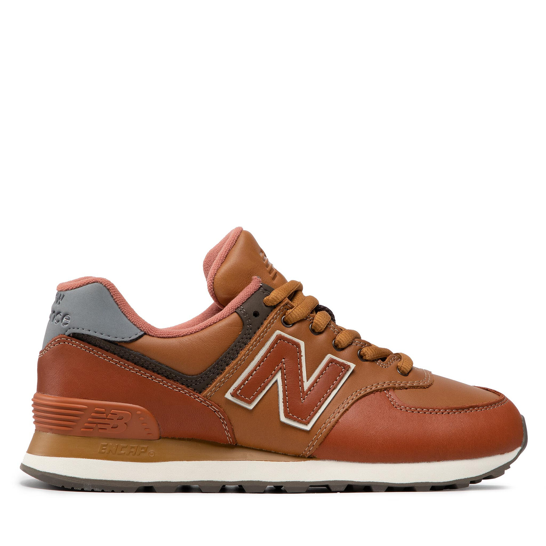 New Balance Sneakersy ML574OMA Brązowy