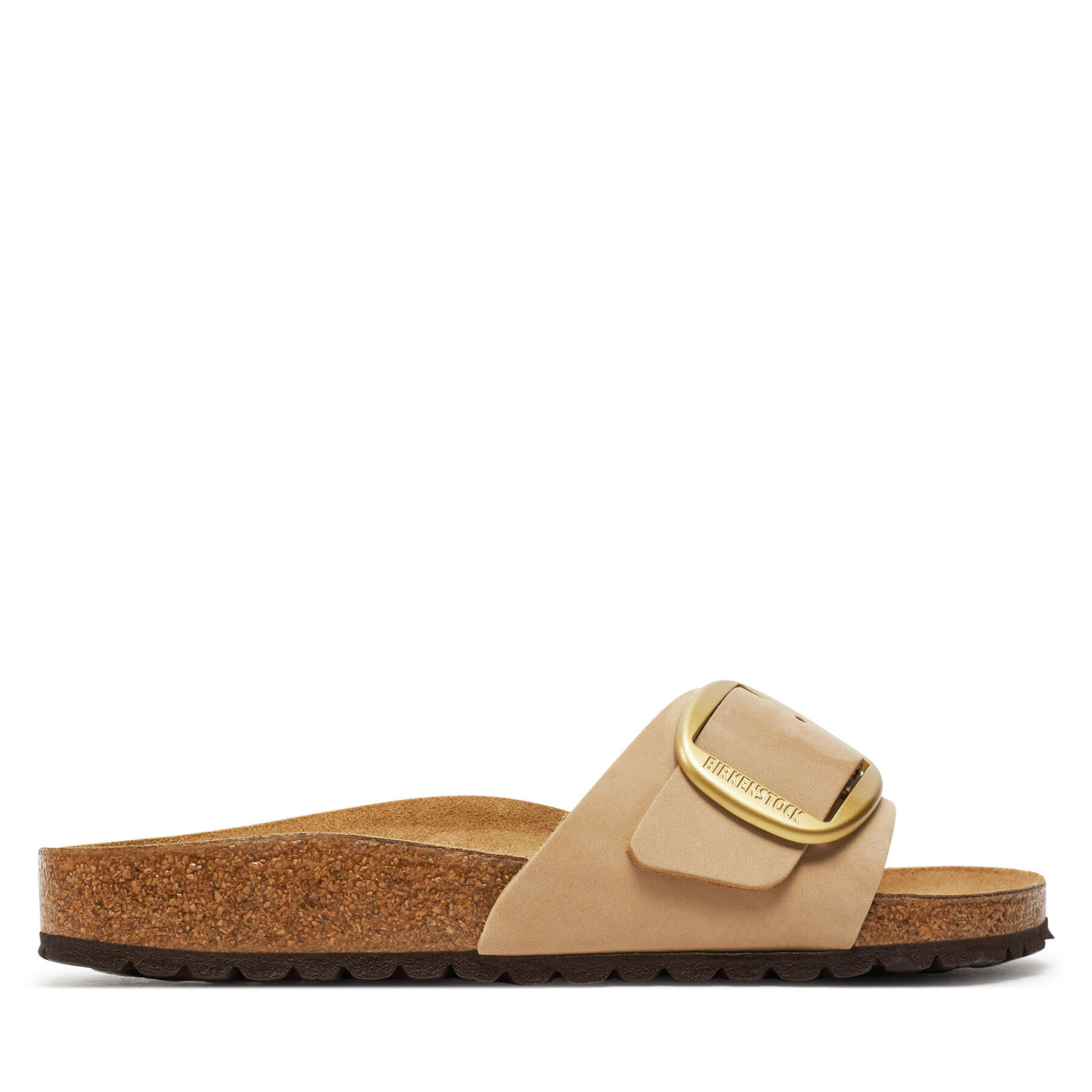 Birkenstock Klapki Madrid Big Buckle 1024009 Beżowy