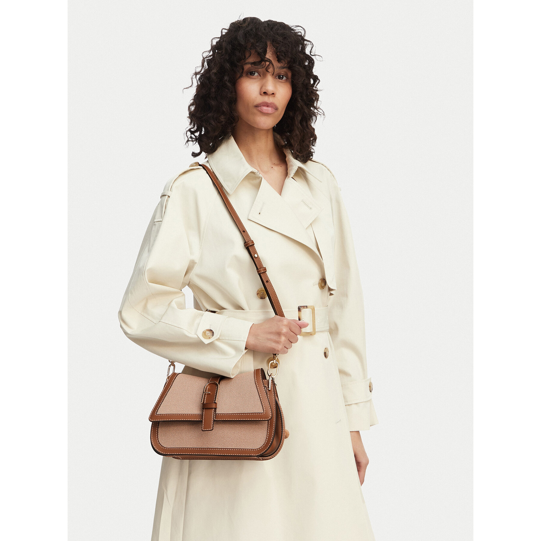 Furla Torebka Flow M WB02042 BX3542 CN TCO00 Beżowy