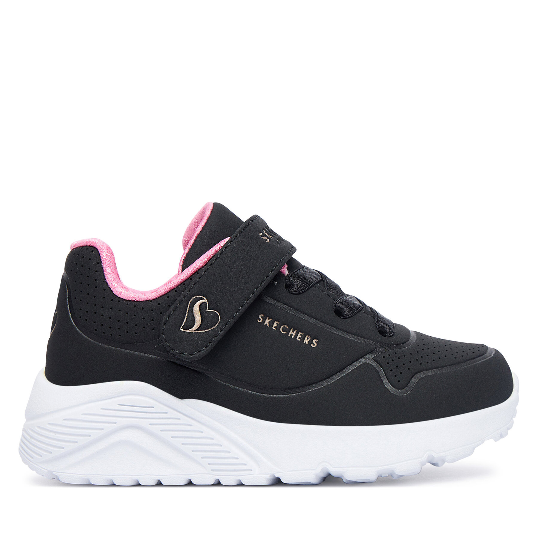 Skechers Sneakersy Uno Lite 310451N/BKRG Czarny