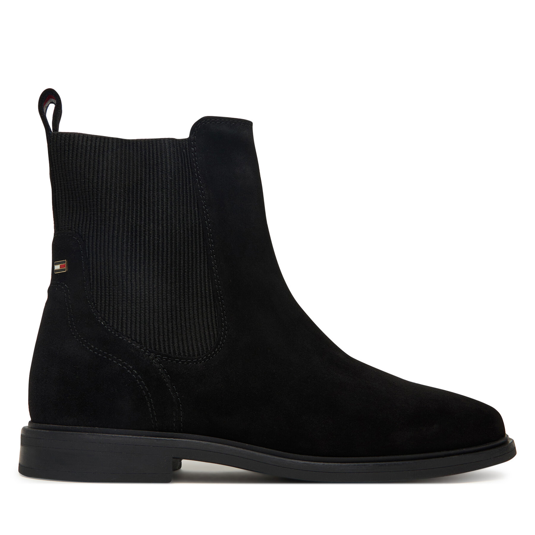 Tommy Hilfiger Sztyblety Flag Boot FW0FW08780 Czarny