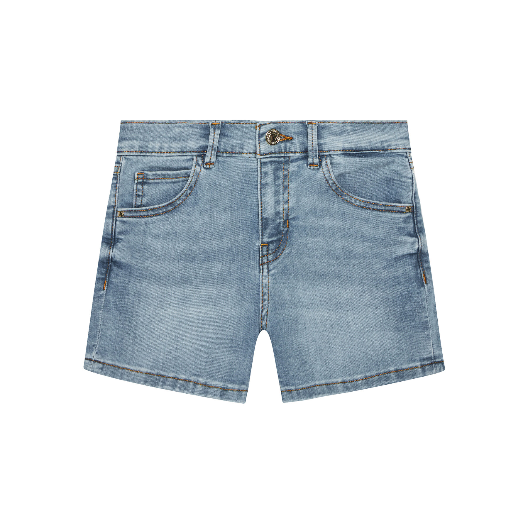Guess Szorty jeansowe J4RD20 D4CA0 Niebieski Regular Fit
