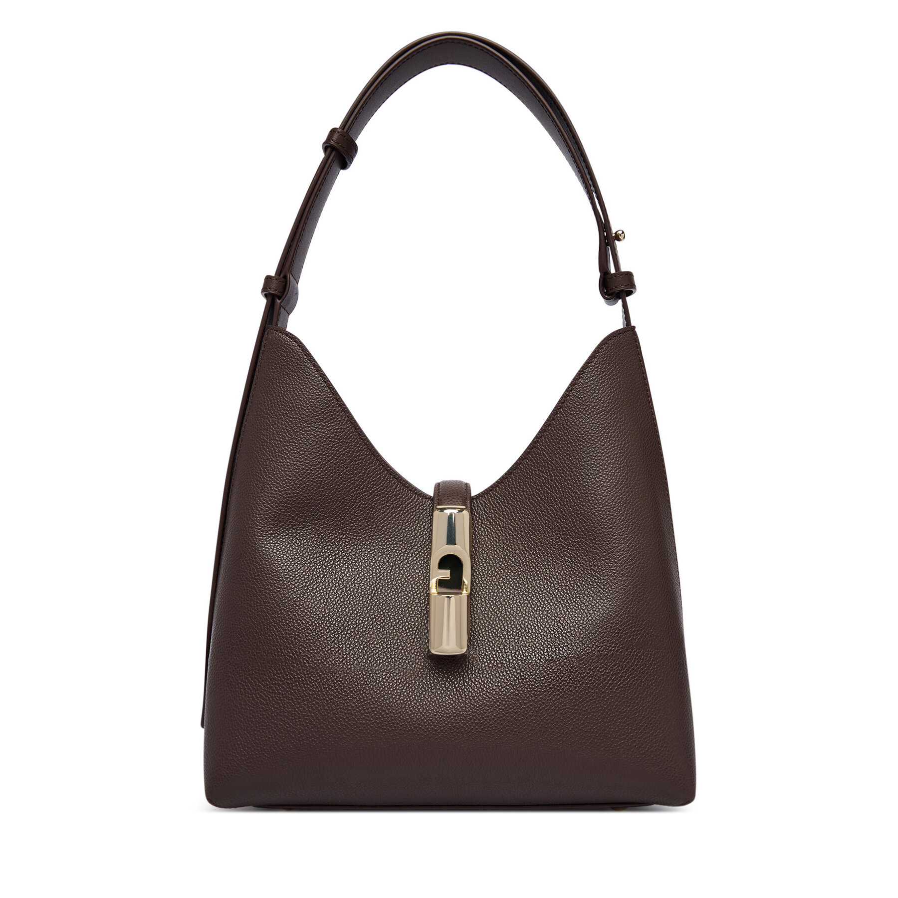 Furla Torebka Goccia S WB01979 BX3353 CN 2460S Brązowy ciemny