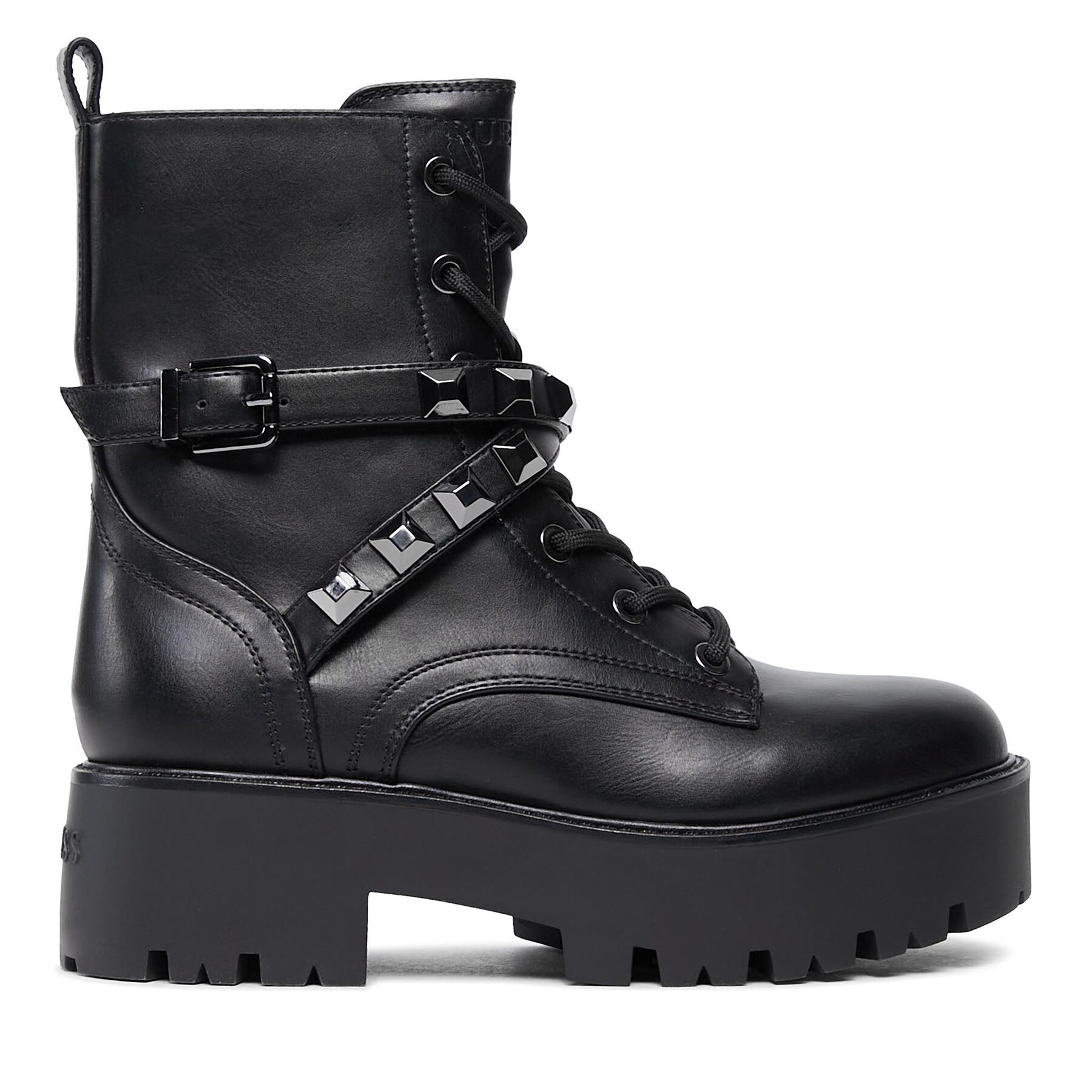 Guess Trapery FL8VDA ELE10 Czarny