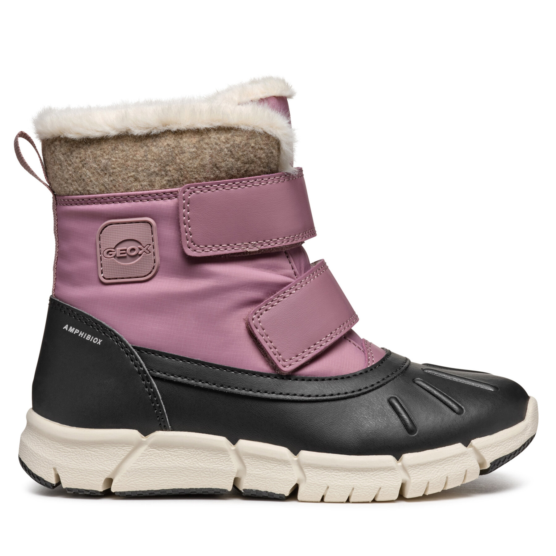 Geox Śniegowce J Flexyper Girl B Ab J46APC 054FU C8049 S Różowy