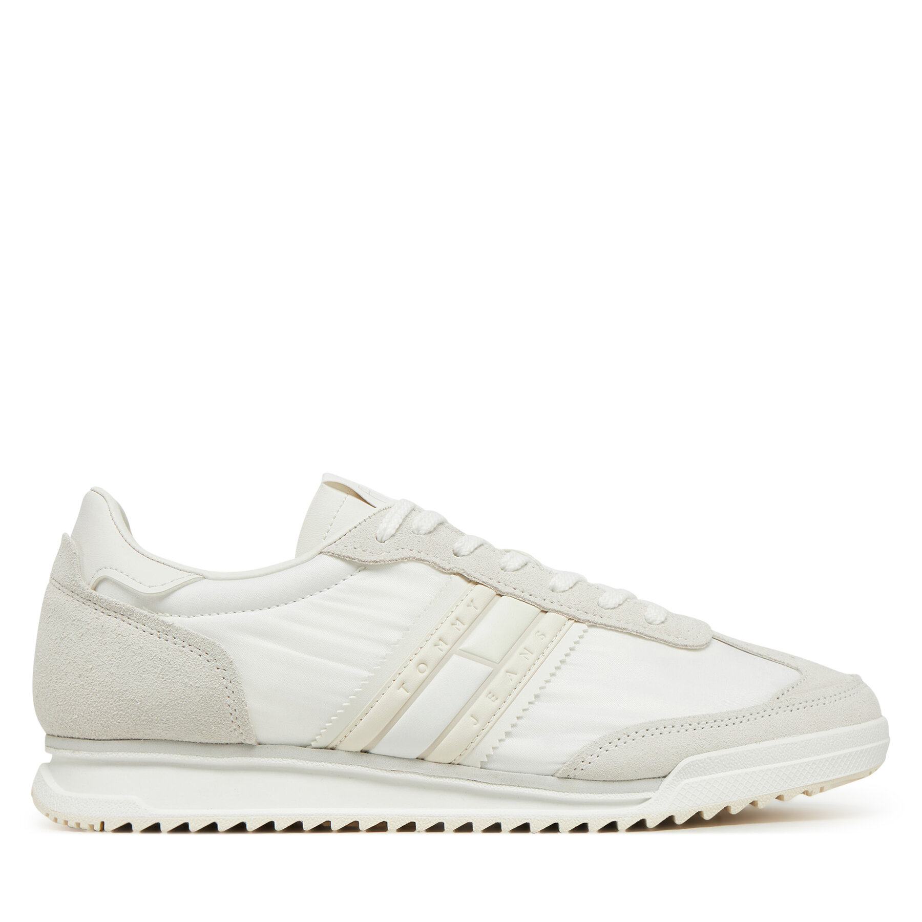 Tommy Jeans Sneakersy Tjm Retro Runner Cleated EM0EM01527 Biały