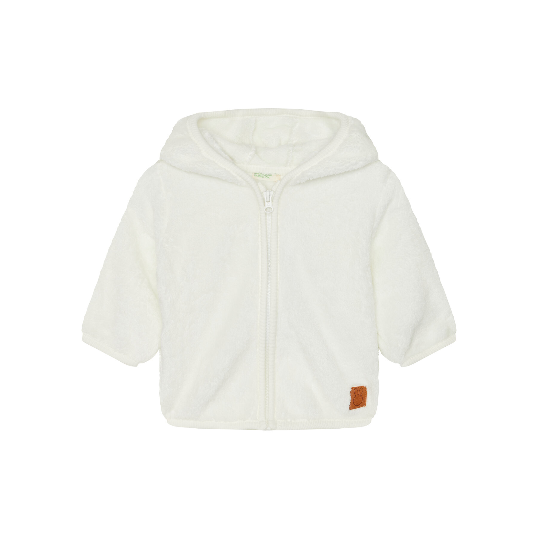 United Colors Of Benetton Polar 30Y5A501D Biały Regular Fit