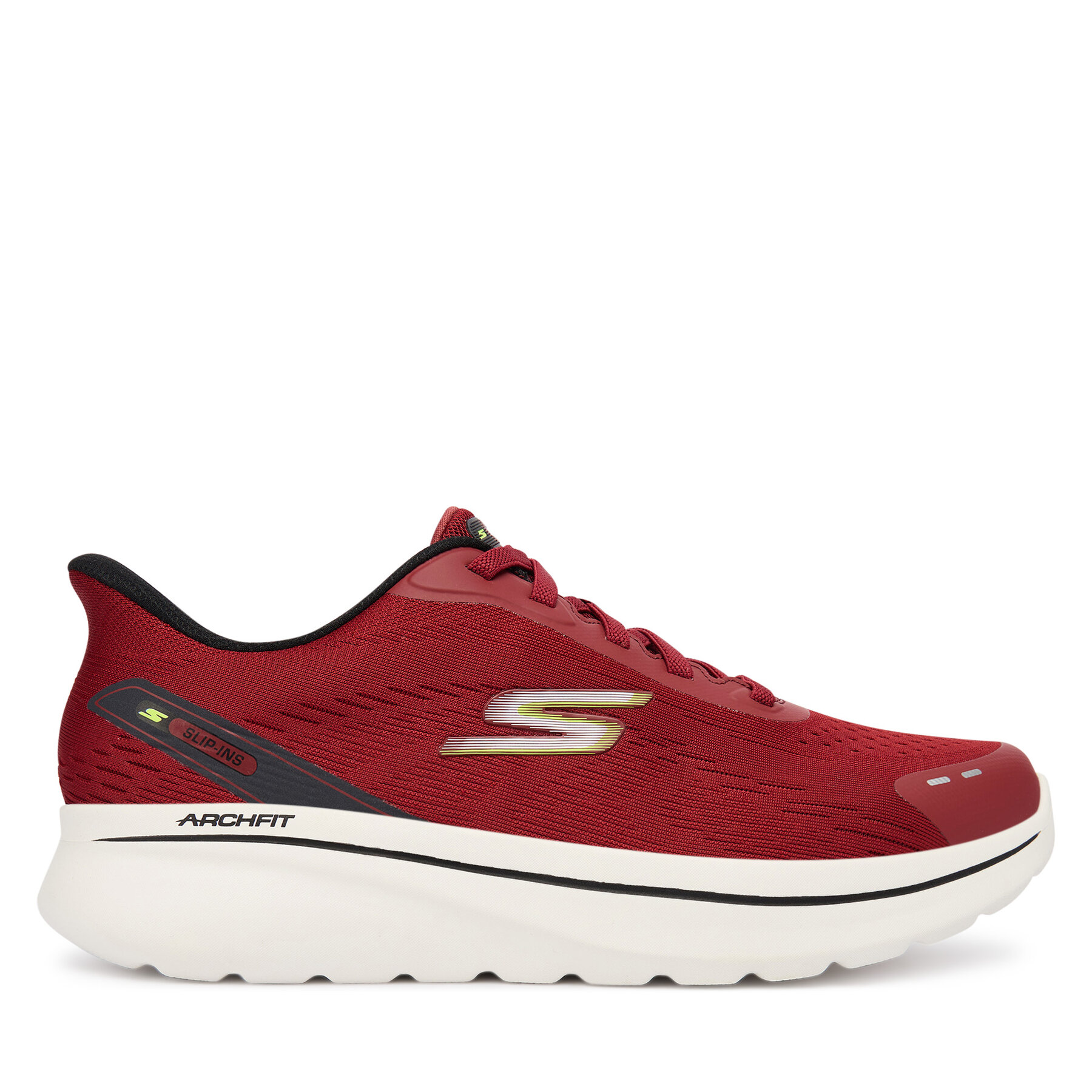 Skechers Sneakersy Go Walk Arch Fit N-Joy 217075 DKRD Bordowy