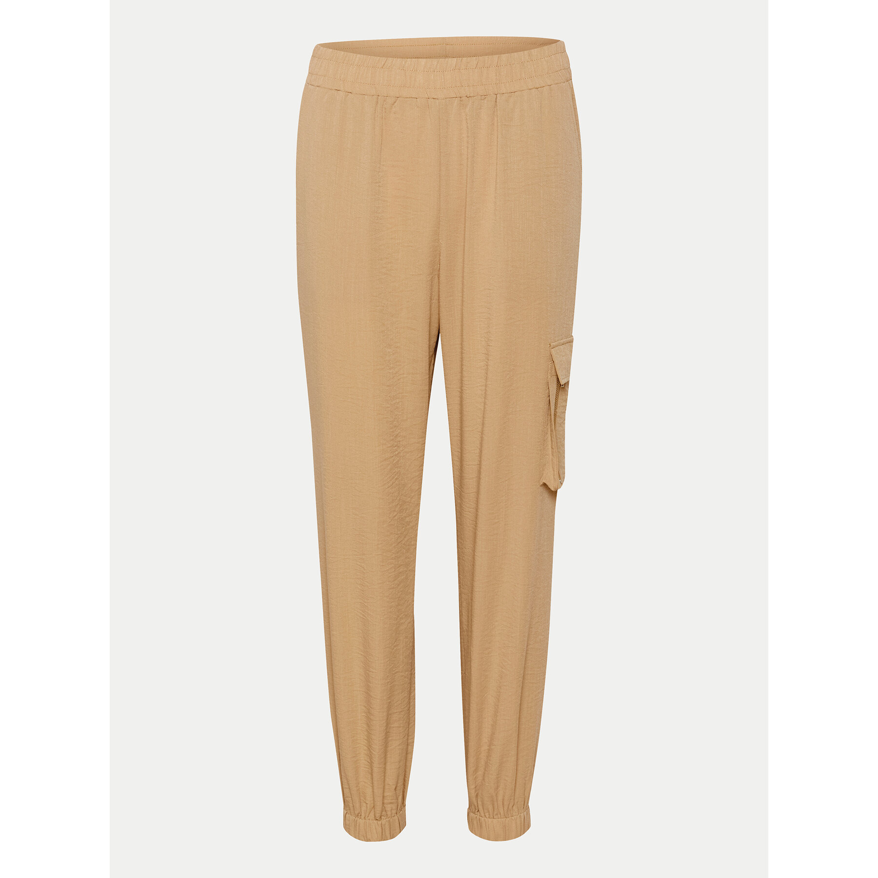 Kaffe Spodnie materiałowe Moria 10552262 Beżowy Relaxed Fit
