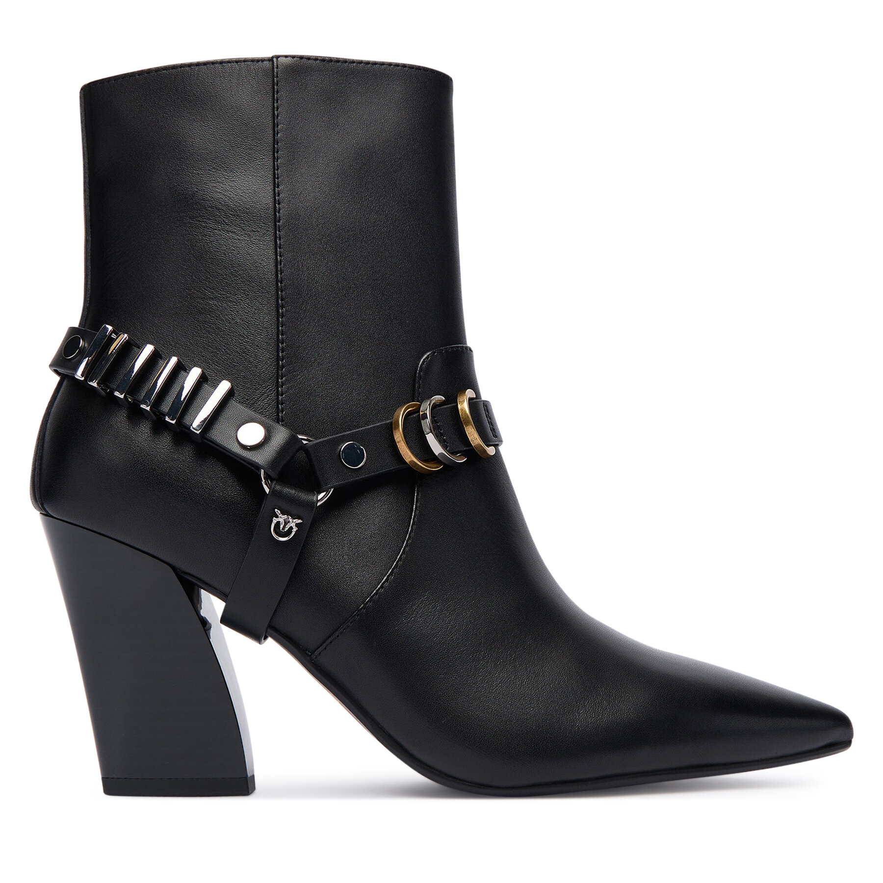 PINKO Botki Viola 02 SD0417P001 Czarny