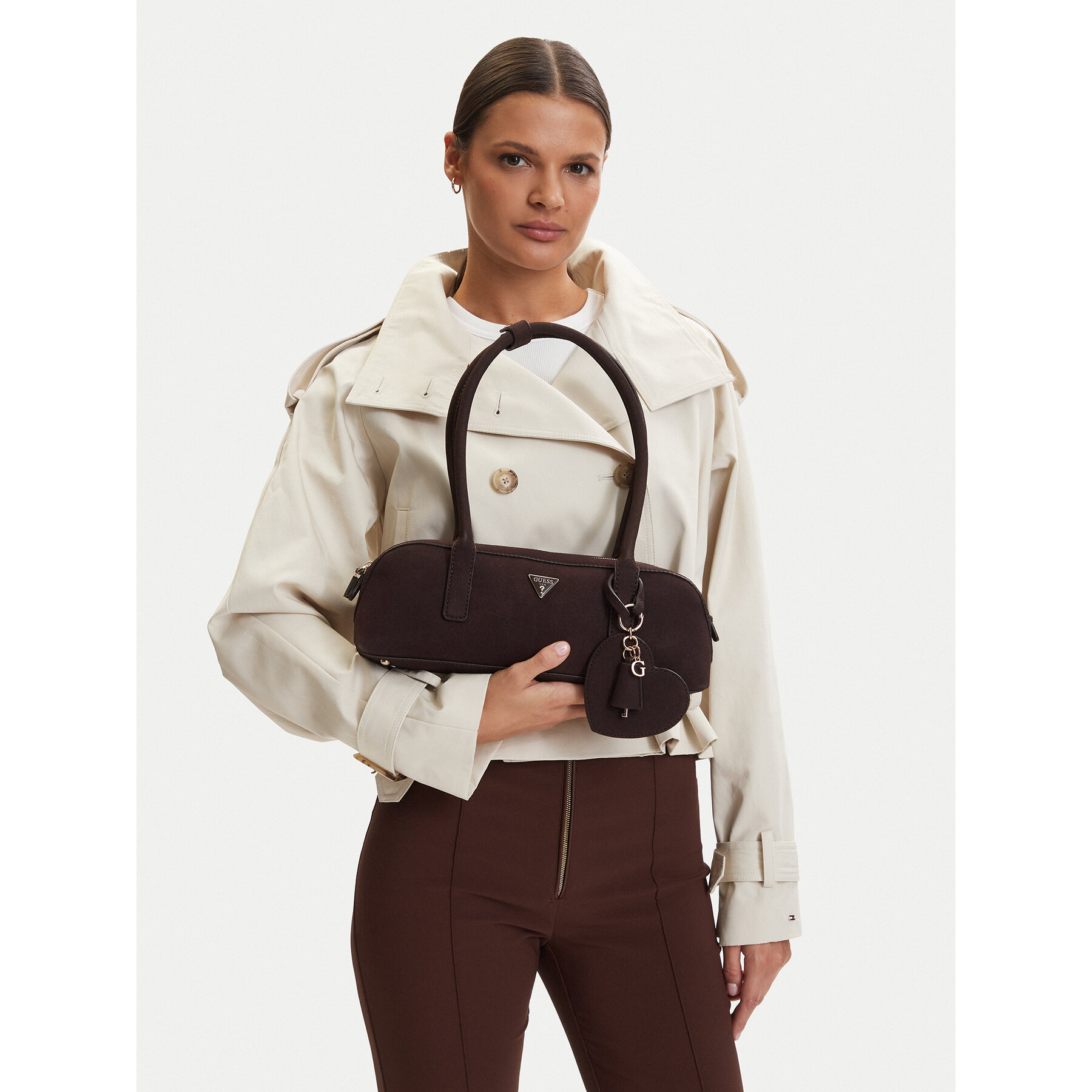 Guess Torebka Isobel HWSG99 32080 Brązowy