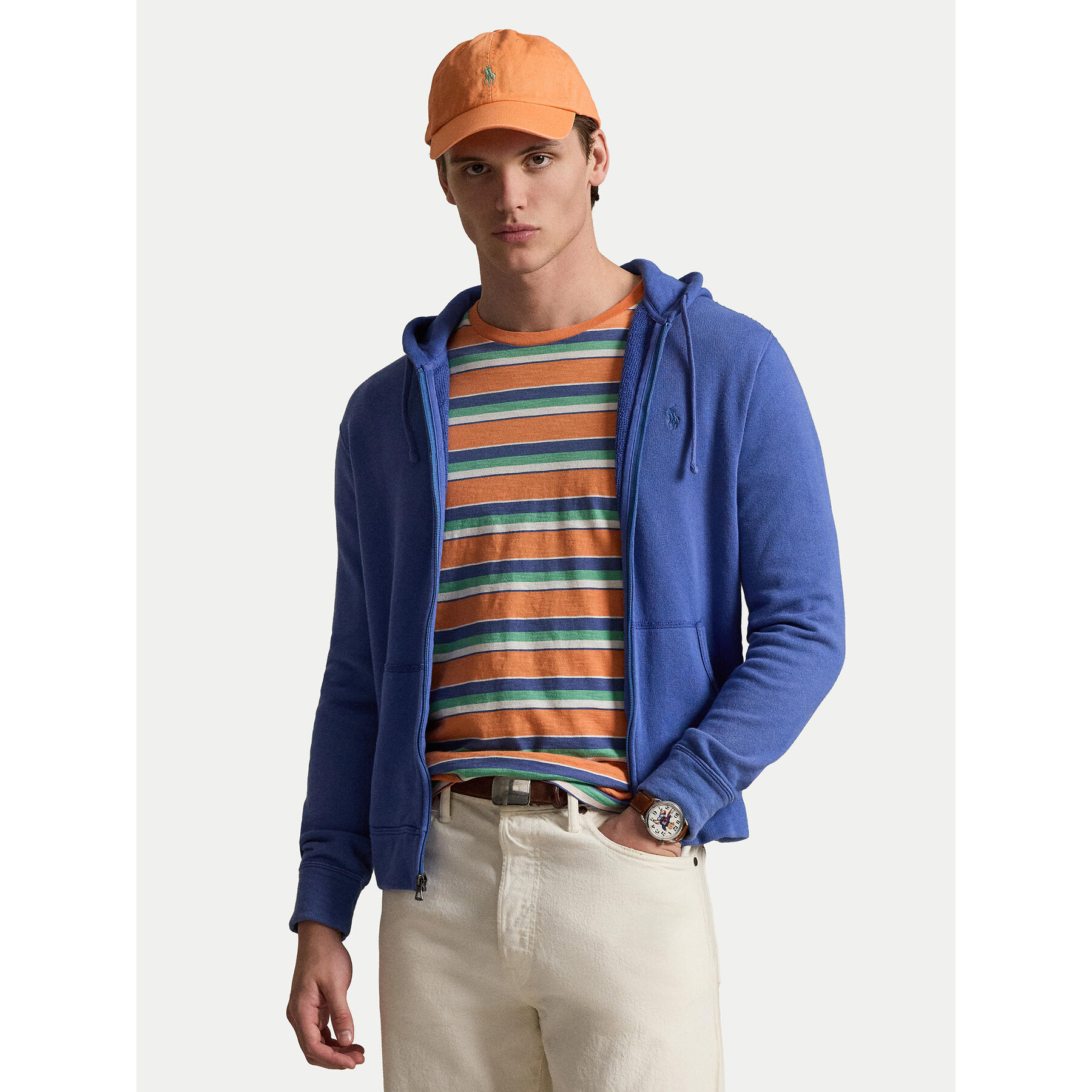 Polo Ralph Lauren Bluza 710A12480003 Niebieski Regular Fit