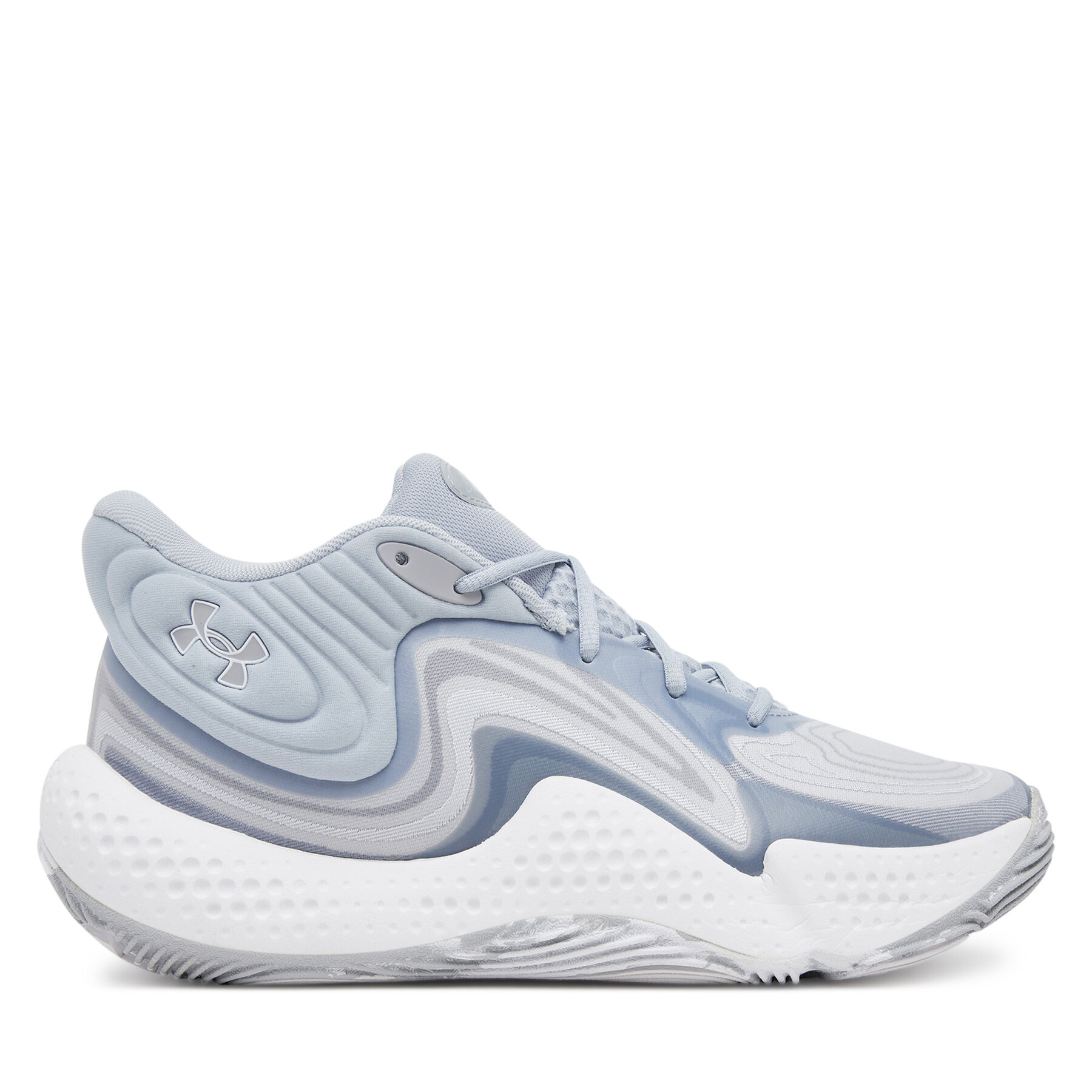 Under Armour Buty do koszykówki UA Spawn 6 Mid 3027647 Szary