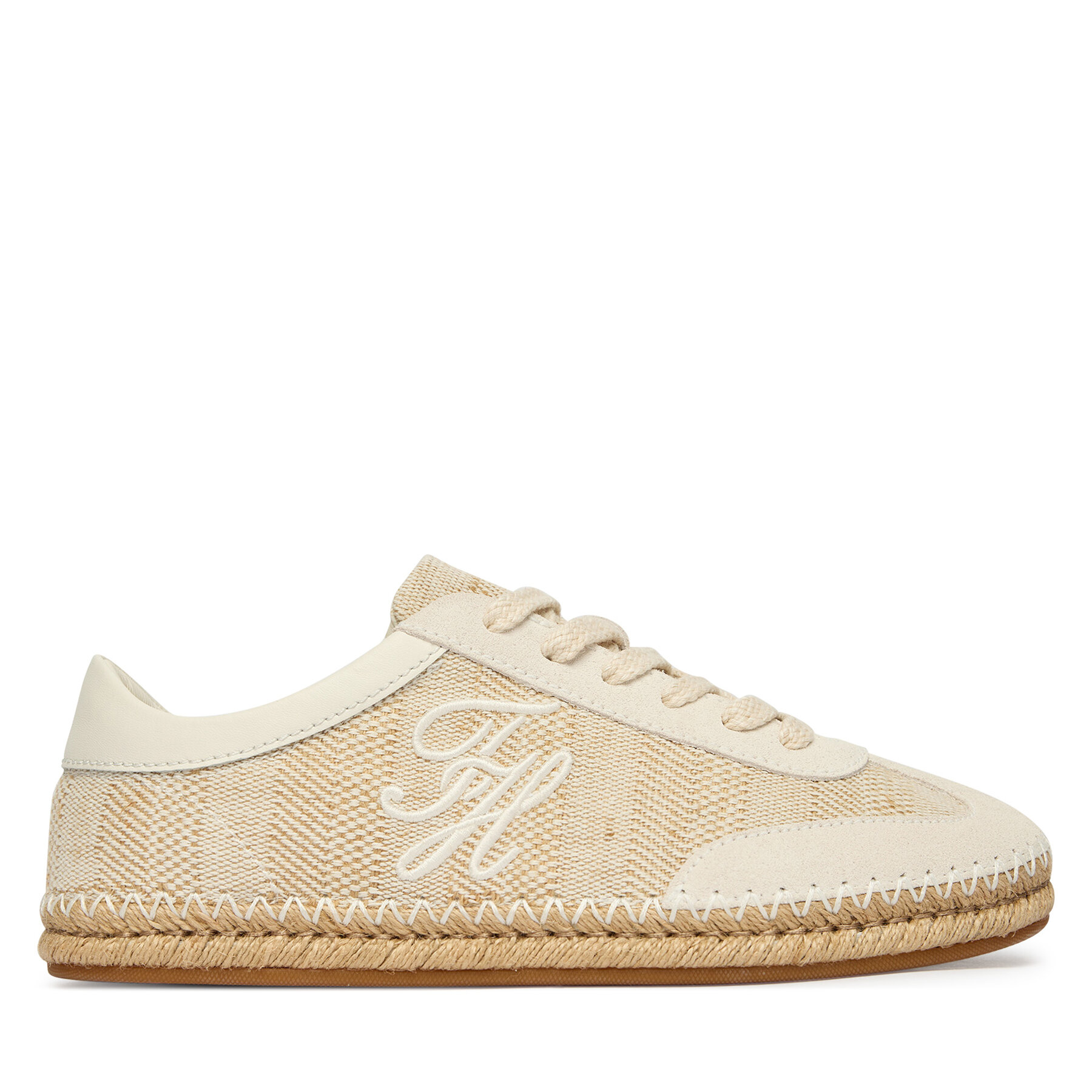 Tommy Hilfiger Espadryle Th Heritage Rope Sneaker FW0FW09108 Écru
