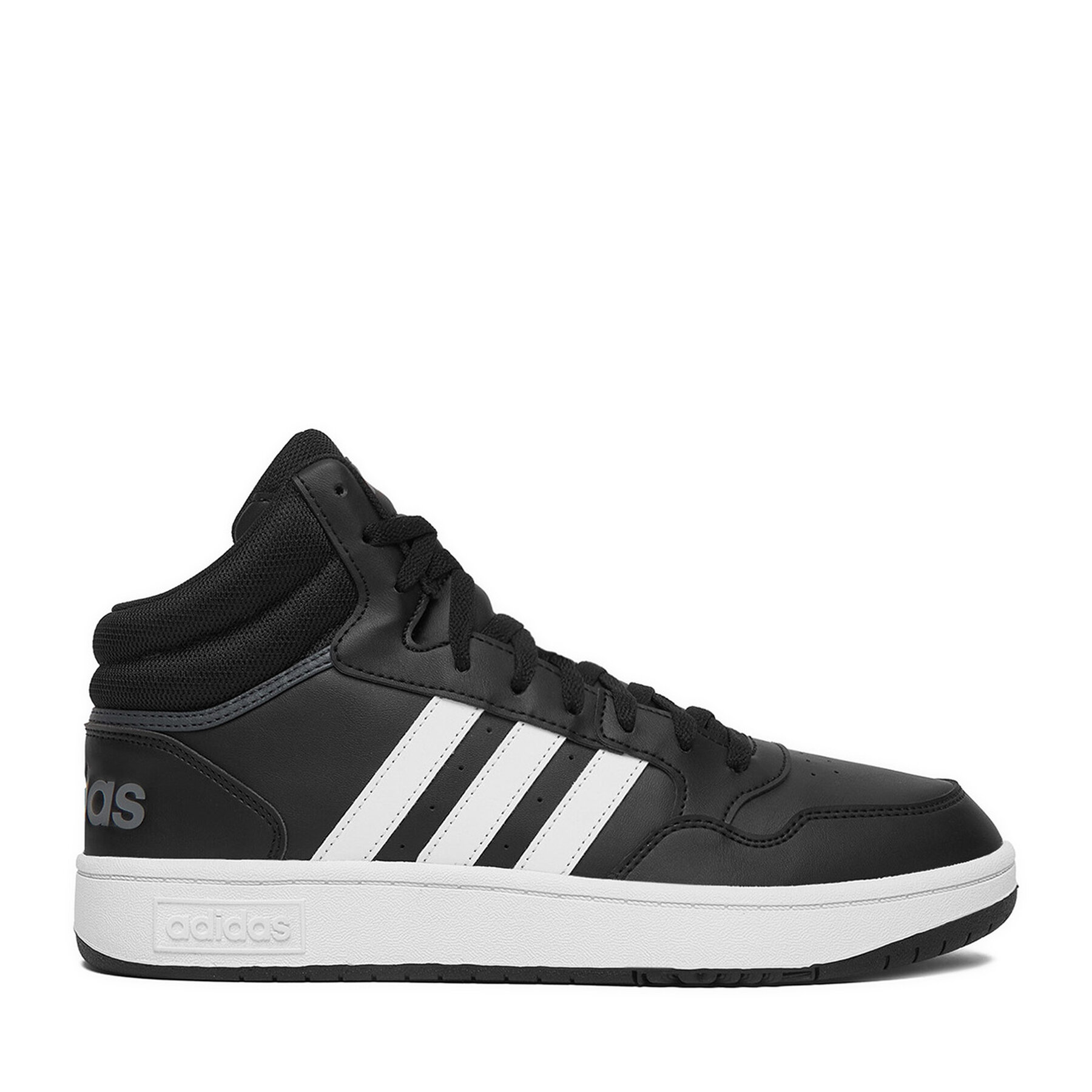 adidas Sneakersy HOOPS 3.0 MID GW3020 Czarny