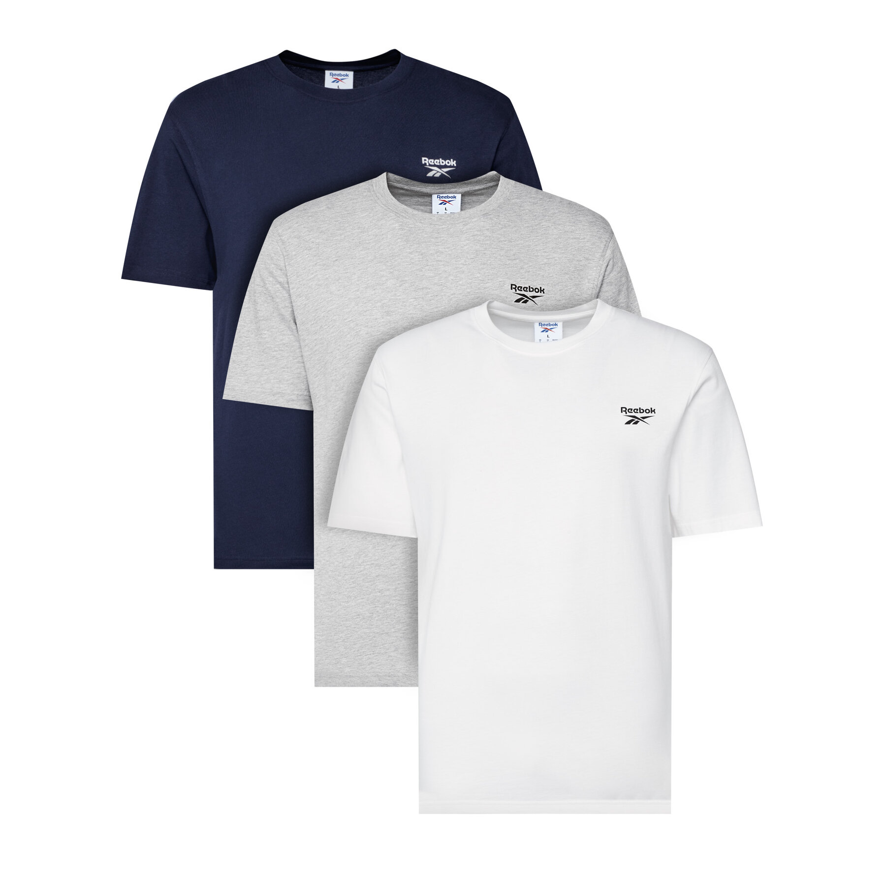 Reebok Komplet t-shirtów Warnock RK25192CCM Kolorowy Regular Fit
