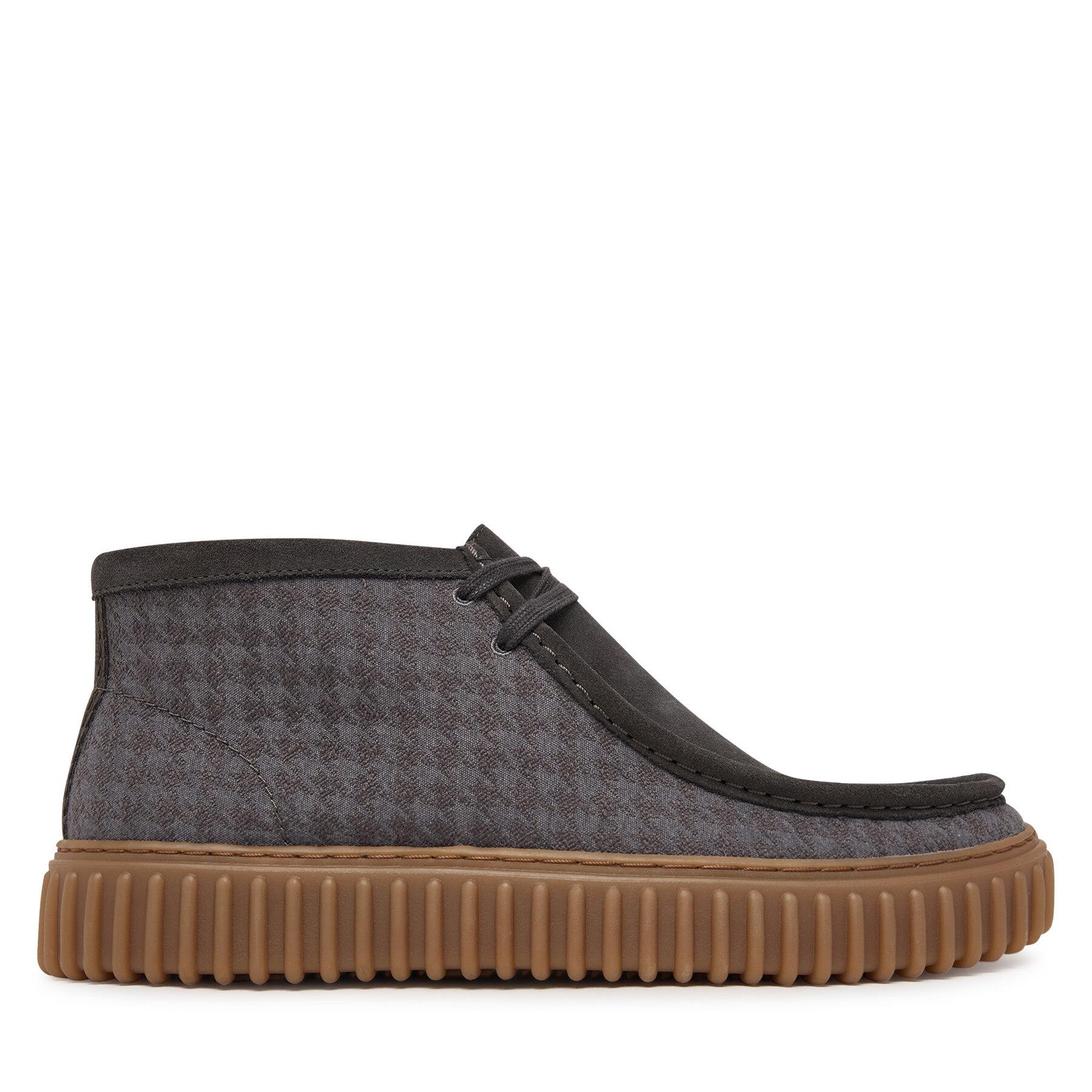 Clarks Trzewiki Torhill Hi 26183426 Szary