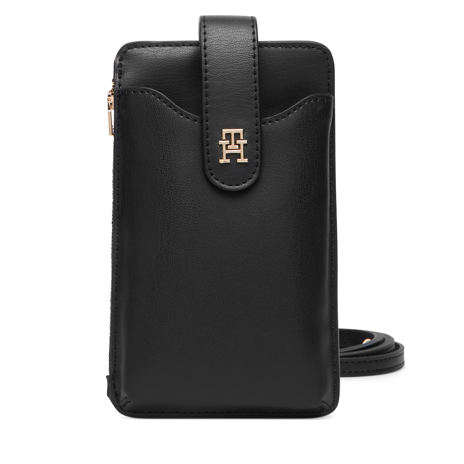 Tommy Hilfiger Etui na telefon Th Icon Phone Wallet AW0AW18137 Czarny