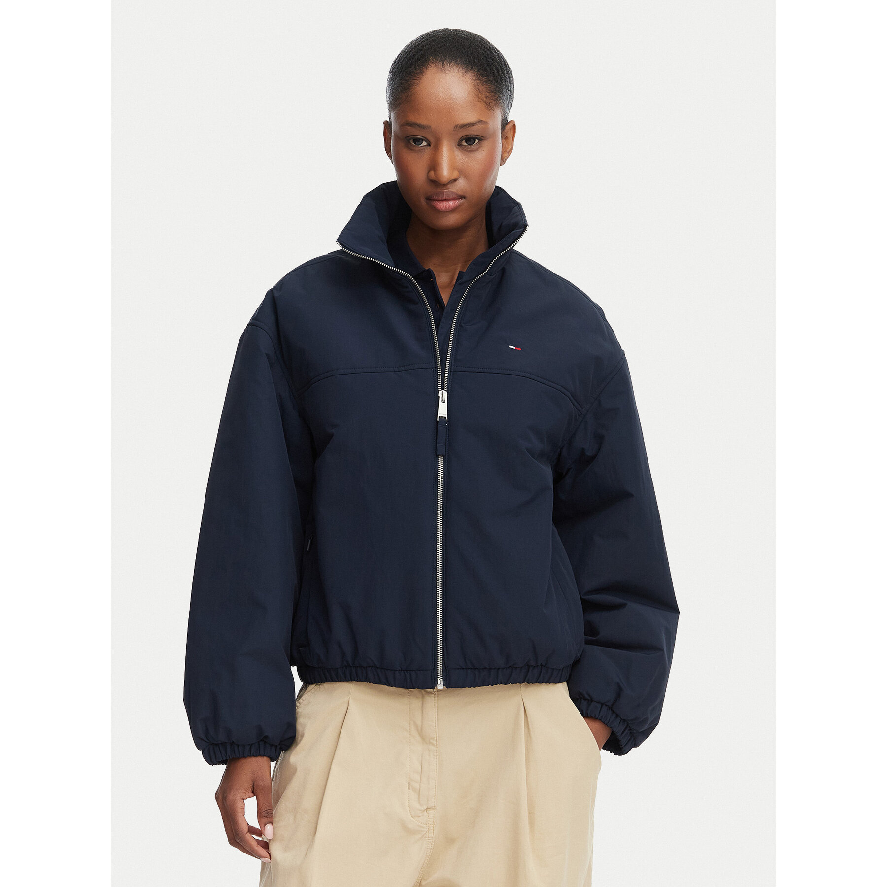 Tommy Jeans Kurtka przejściowa DW0DW22908 Granatowy Regular Fit