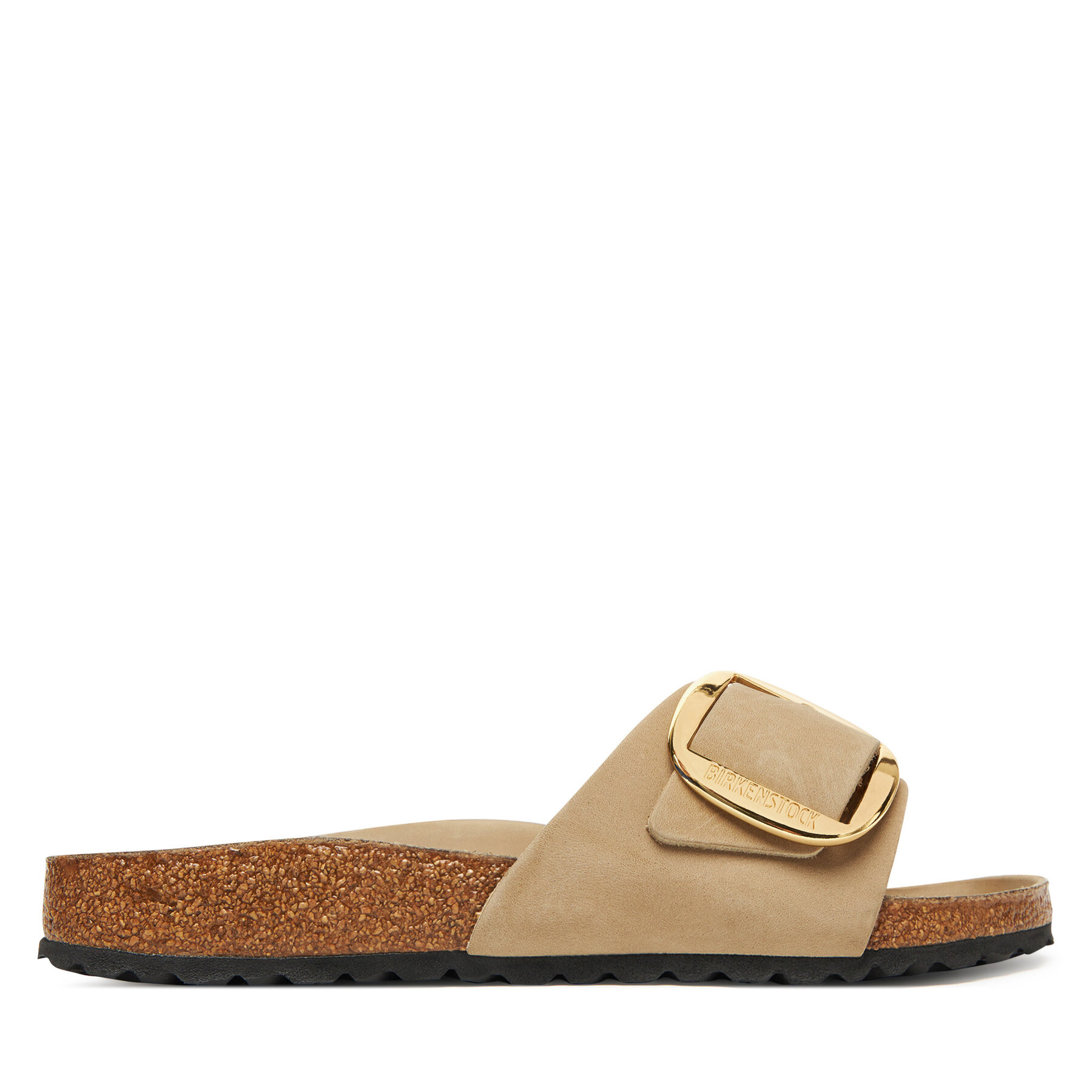 Birkenstock Klapki Madrid Big Buckle Hex 1030467 Brązowy