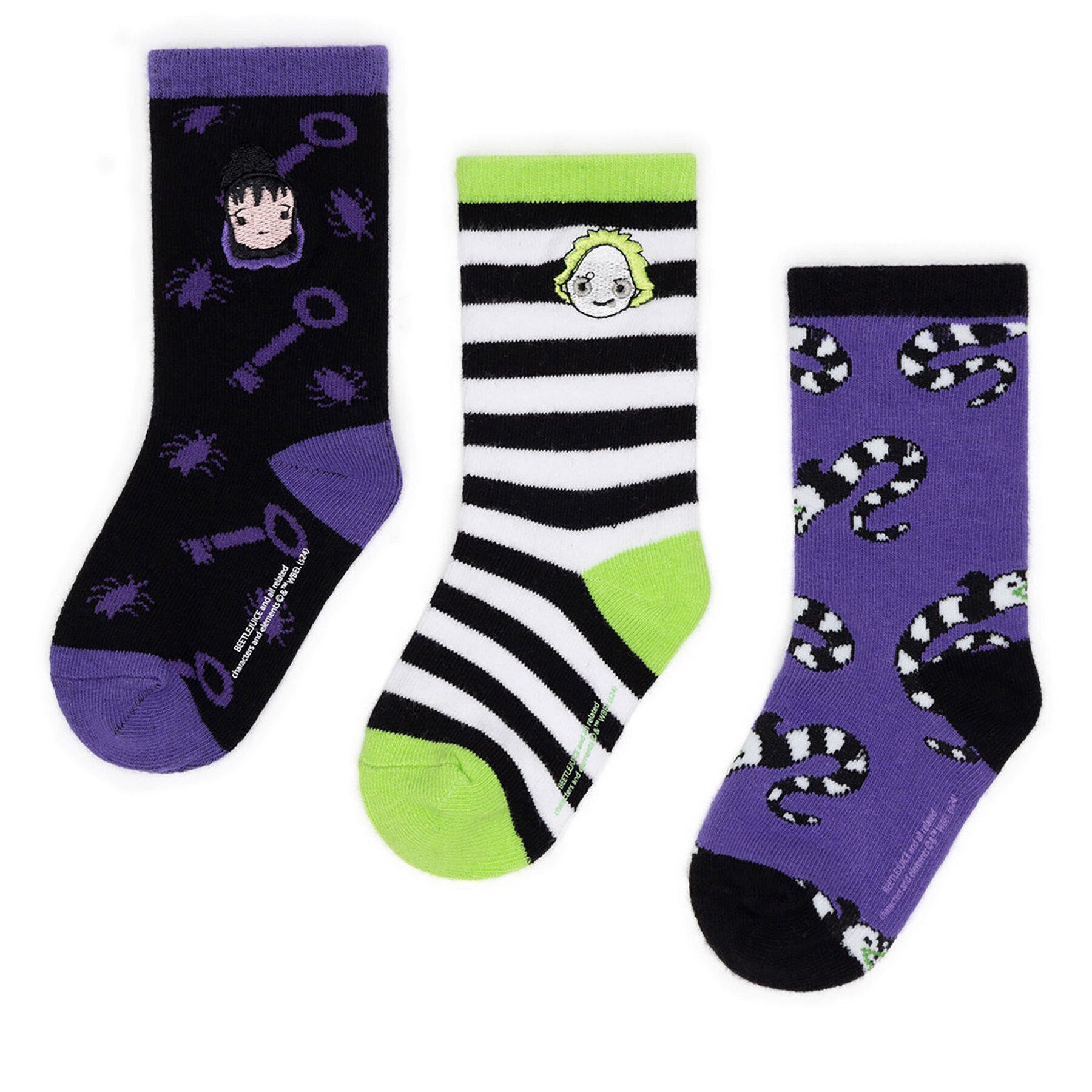 BEETLEJUICE Skarpety długie ACCCS-AW24-324WBBJ Kolorowy