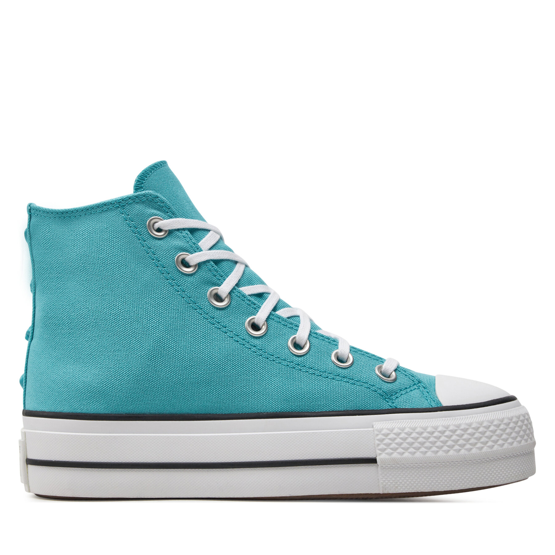 Converse Trampki Chuck Taylor All Star Lift Platform Stars A06492C Turkusowy