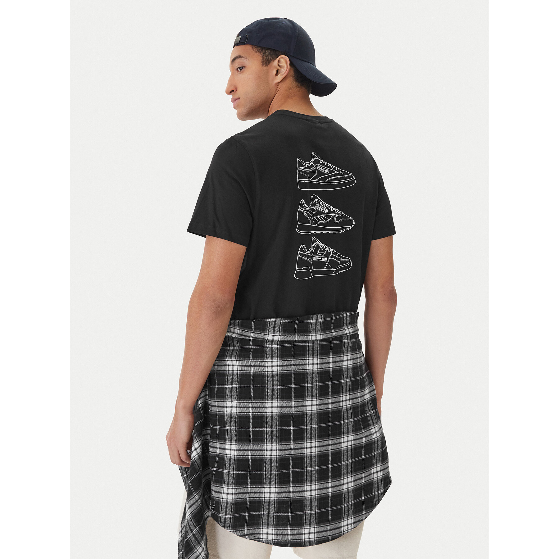 Reebok T-Shirt Greyson RK25568CCM Czarny Regular Fit