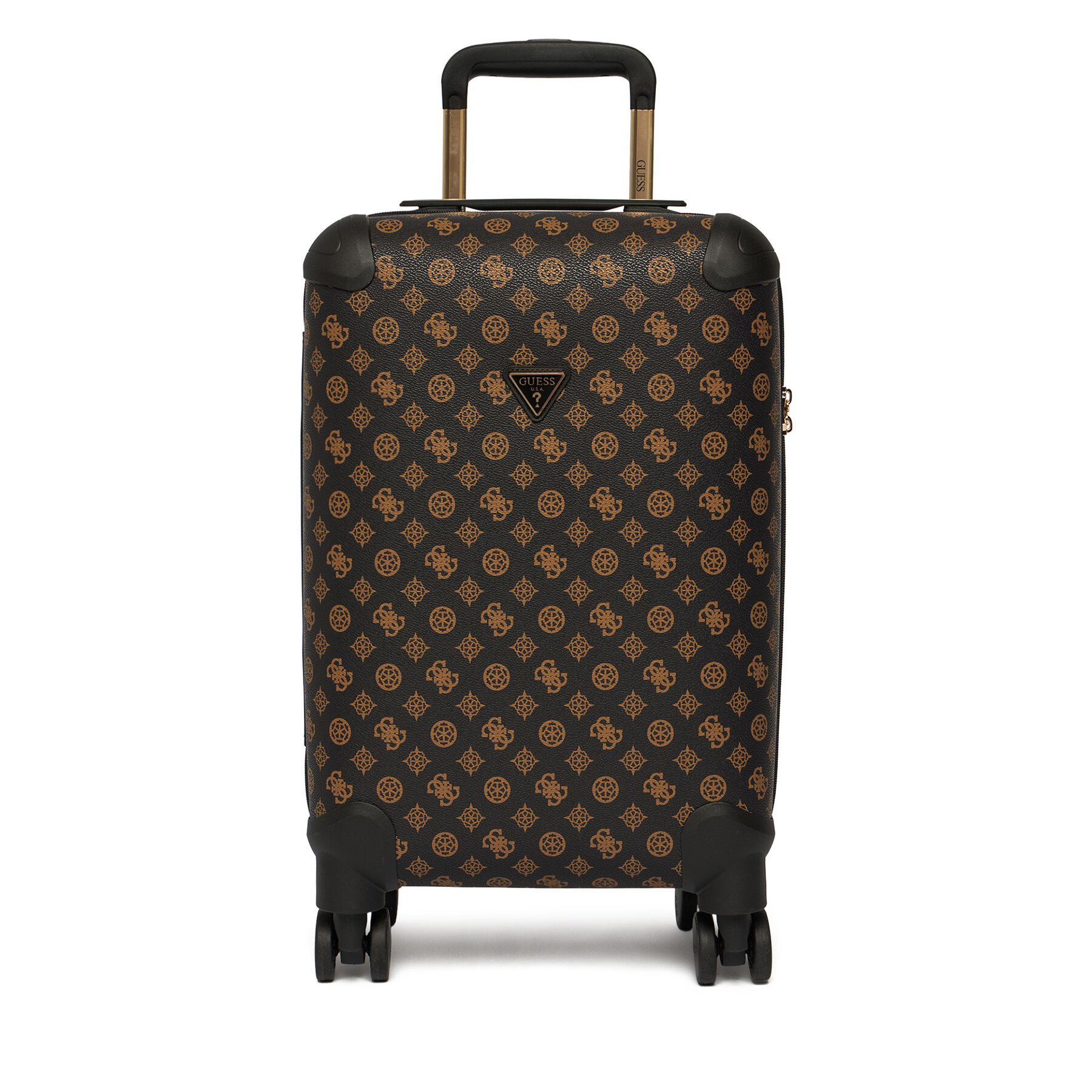 Guess Walizka kabinowa TWHP74 52983 Brązowy ciemny