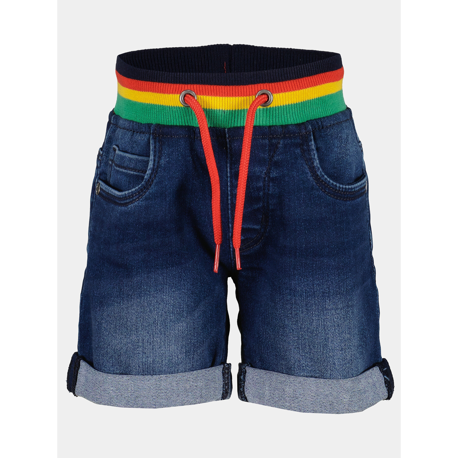 Blue Seven Szorty jeansowe 942527 X Granatowy Regular Fit