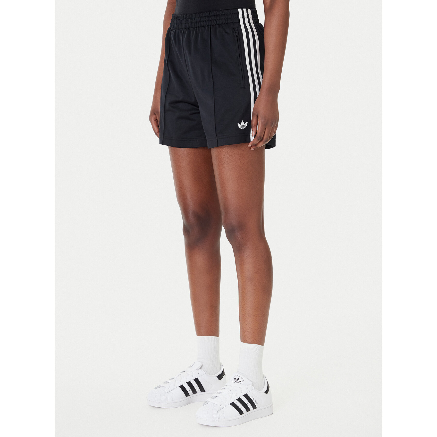 adidas Szorty sportowe Firebird Classic KD5569 Czarny Regular Fit