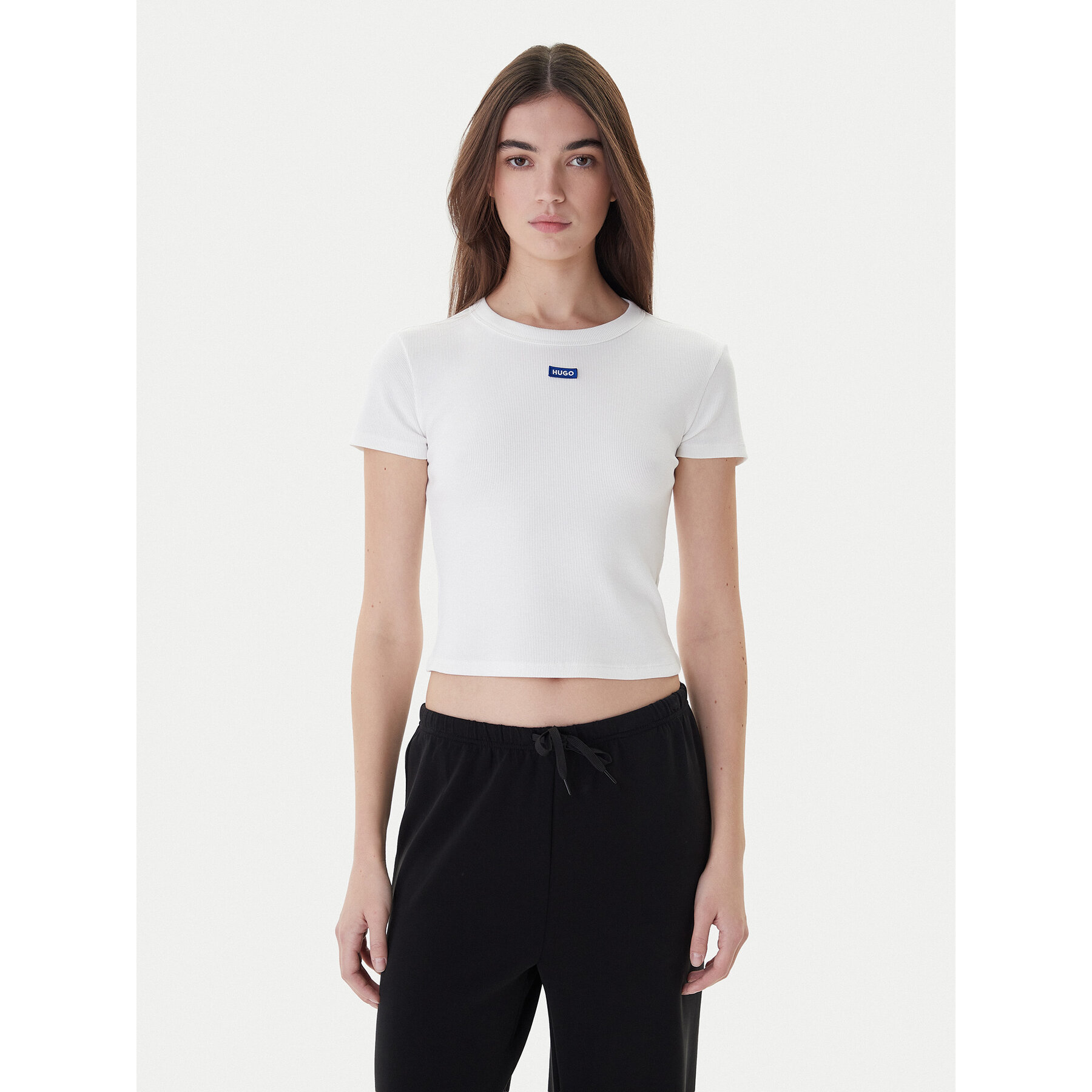 Hugo T-Shirt Baby 50510749 Biały Slim Fit