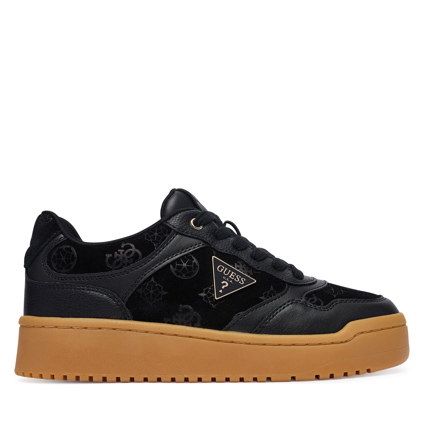 Guess Sneakersy FLTM17 ELE12 Czarny