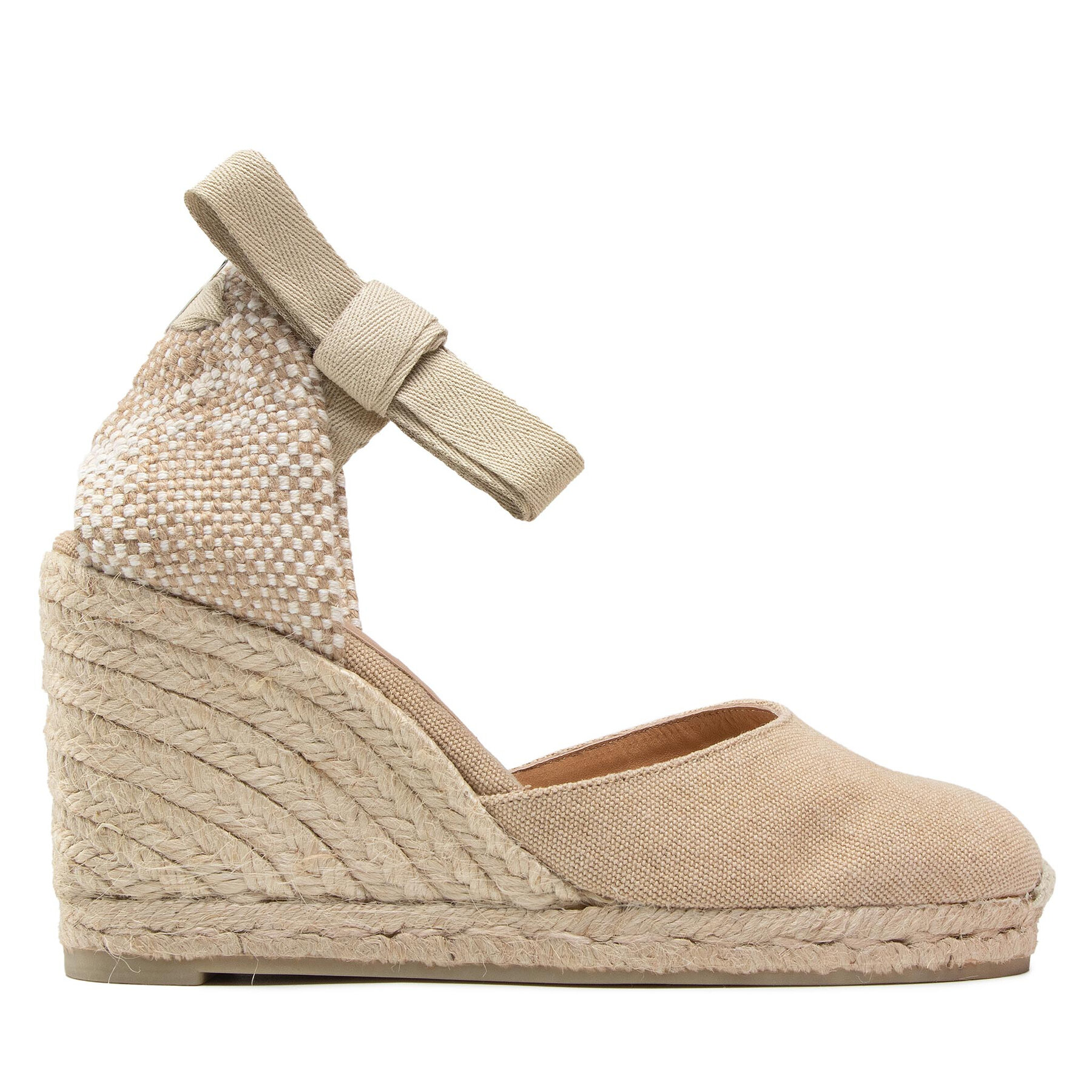 Castañer Espadryle Carina/8/002 021642-2017 Beżowy