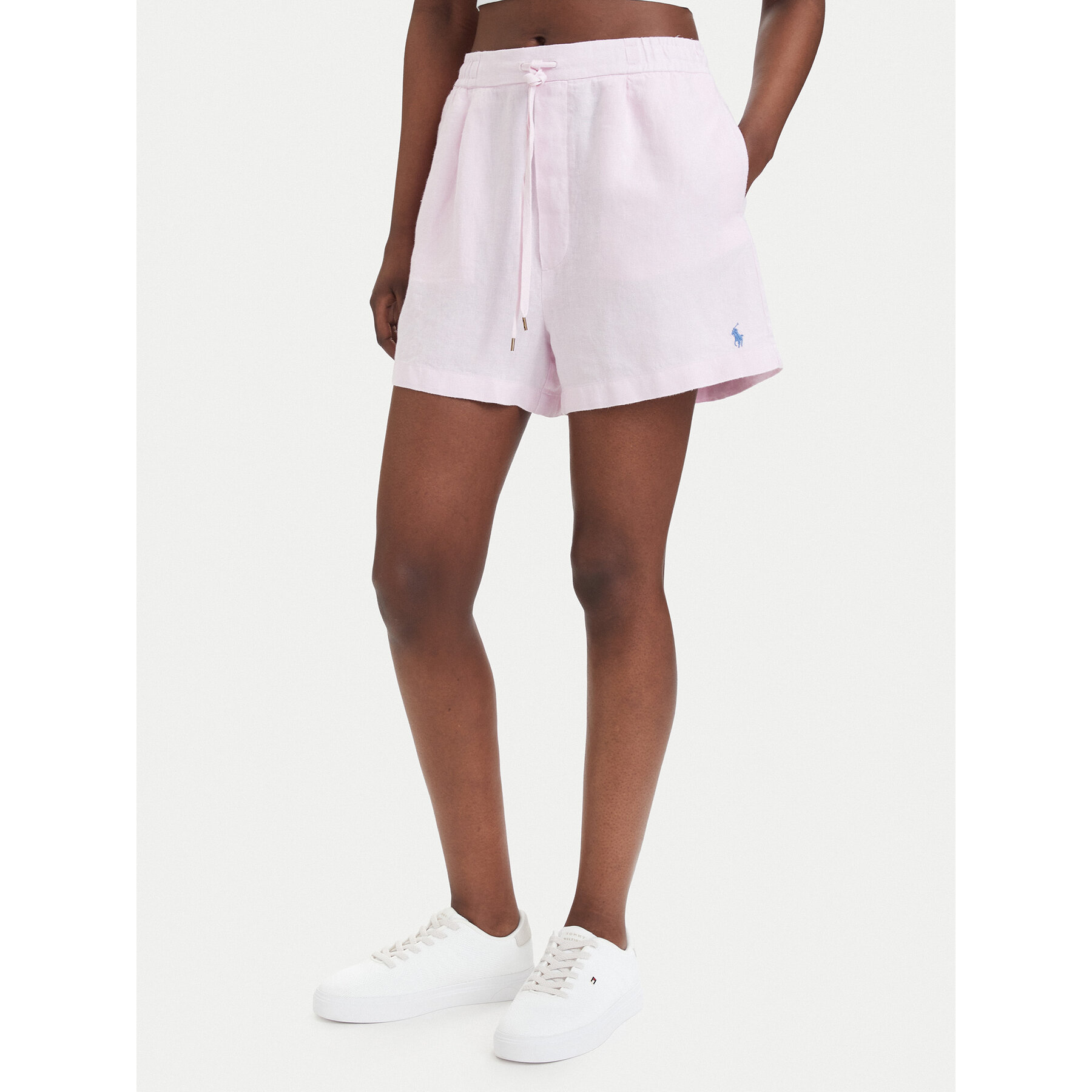 Polo Ralph Lauren Szorty materiałowe 211A12950007 Różowy jasny Relaxed Fit